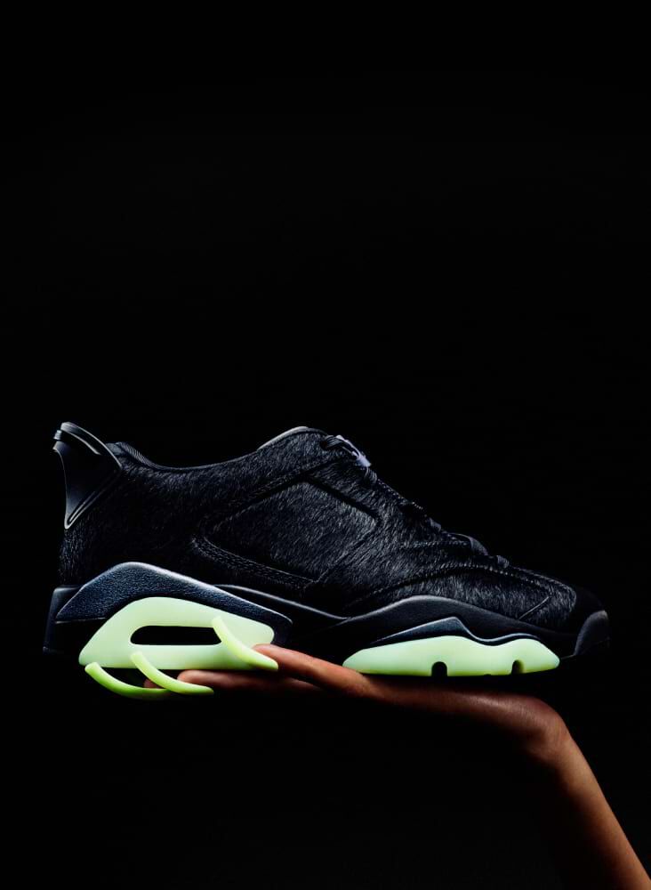 jordan retro 6 electric green glow in the dark