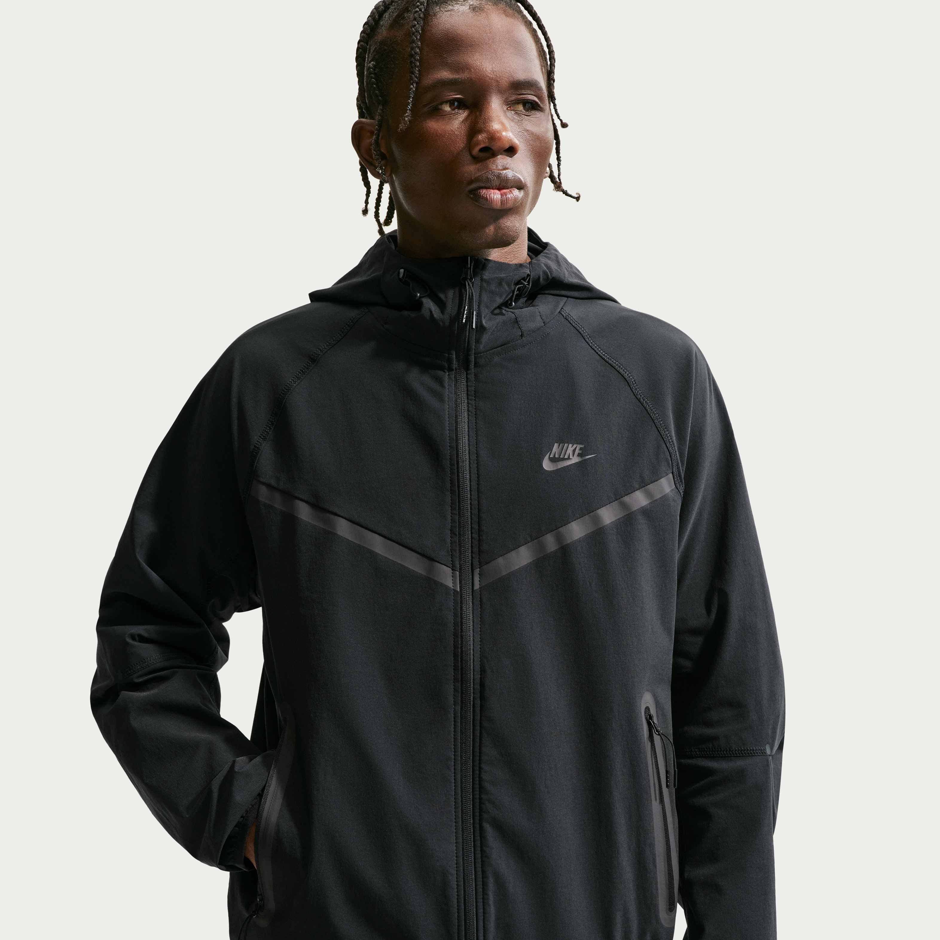 Buy Nike Tech Men's Dri-FIT Woven Full-Zip Windrunner Jacket