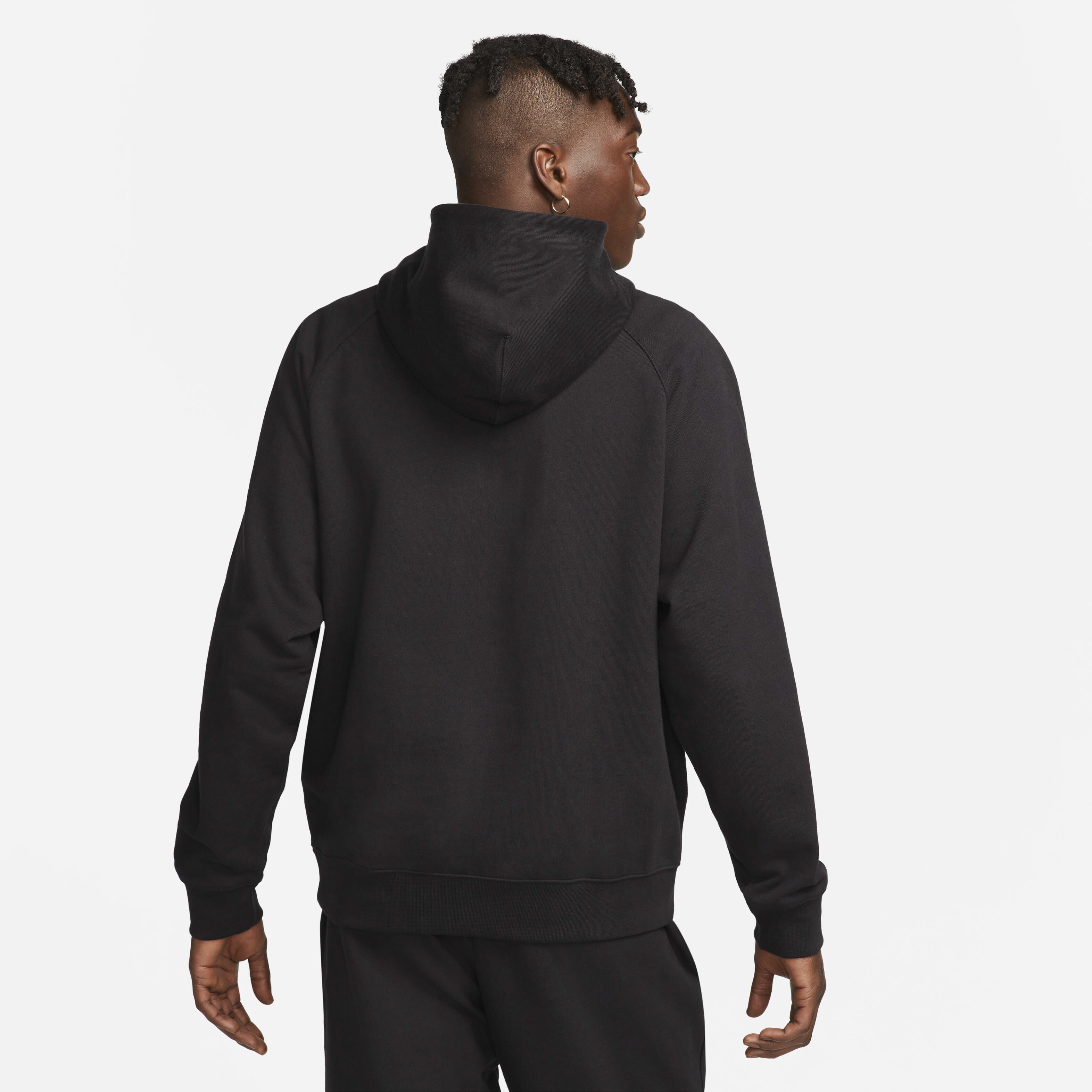 パーカー・フーディ Nike Swoosh Half Zip Fleece Hoodie Coconut Milk Black - Asia Nike Swoosh Half Zip Fleece Hoodie Black Coconut Milk - Asia