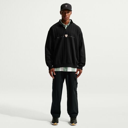 Golf-Nike, Nike Fairway Fresh, Men's Therma-FIT Oversized 1/2-Zip Golf Top