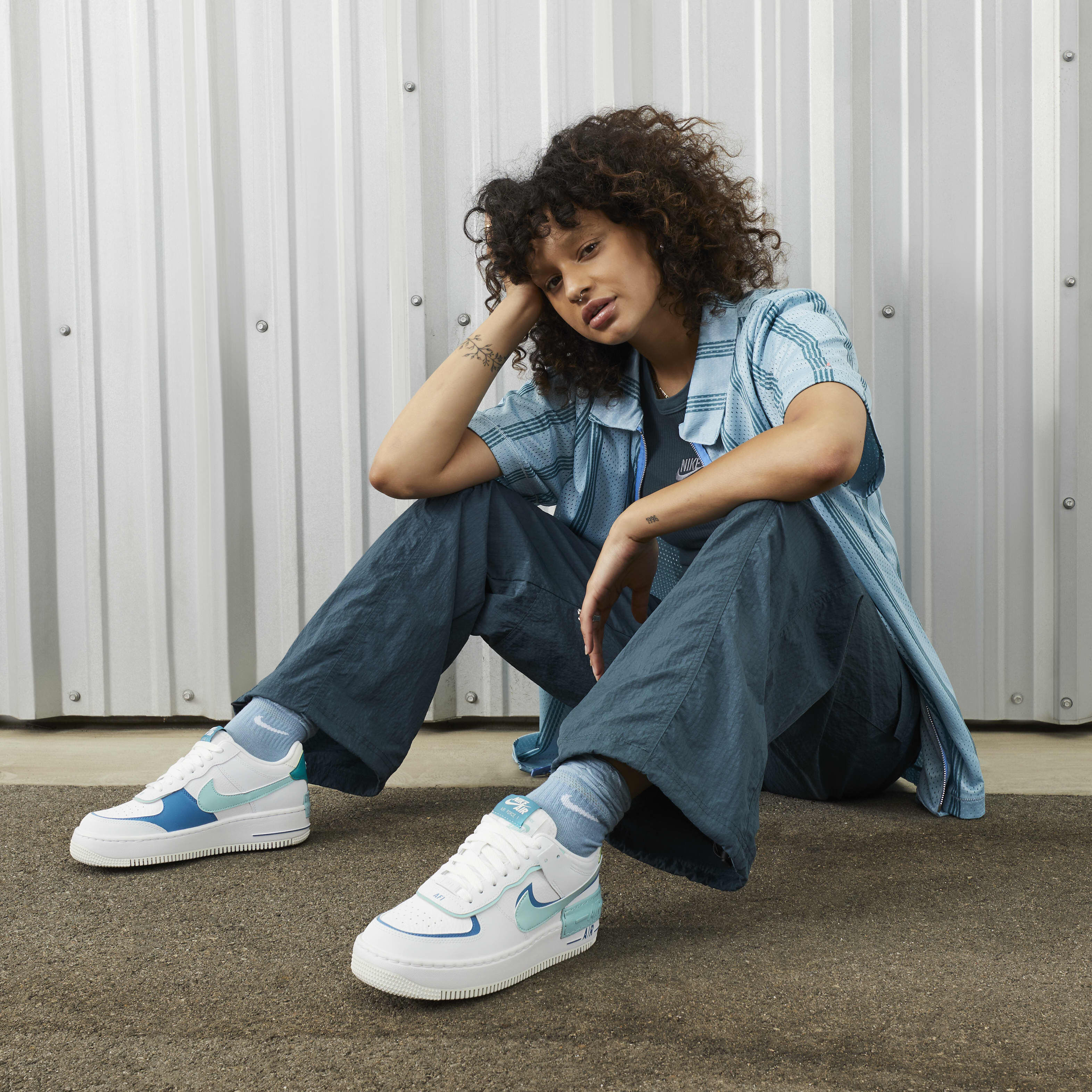 نايكي اير فورس 1 شادو image number 9