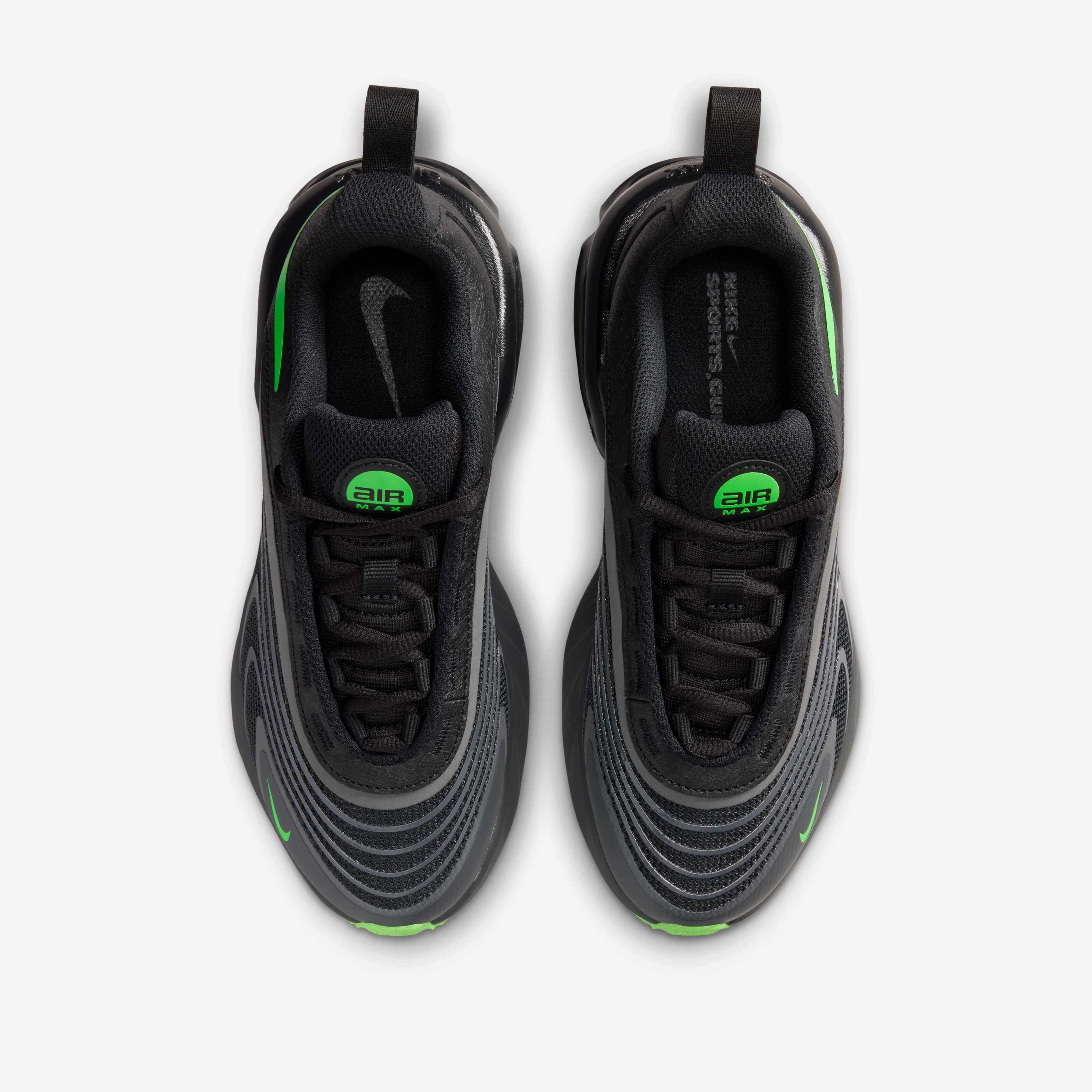 Buy Nike Air Max Fire Older Kids' Shoes Anthracite/Black/Green Strike