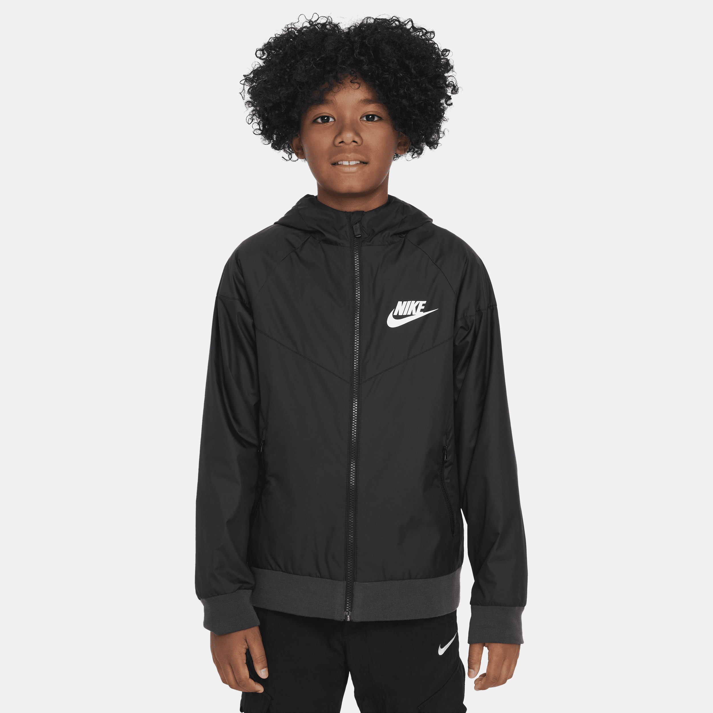 Nike windrunner hot sale jacket boys
