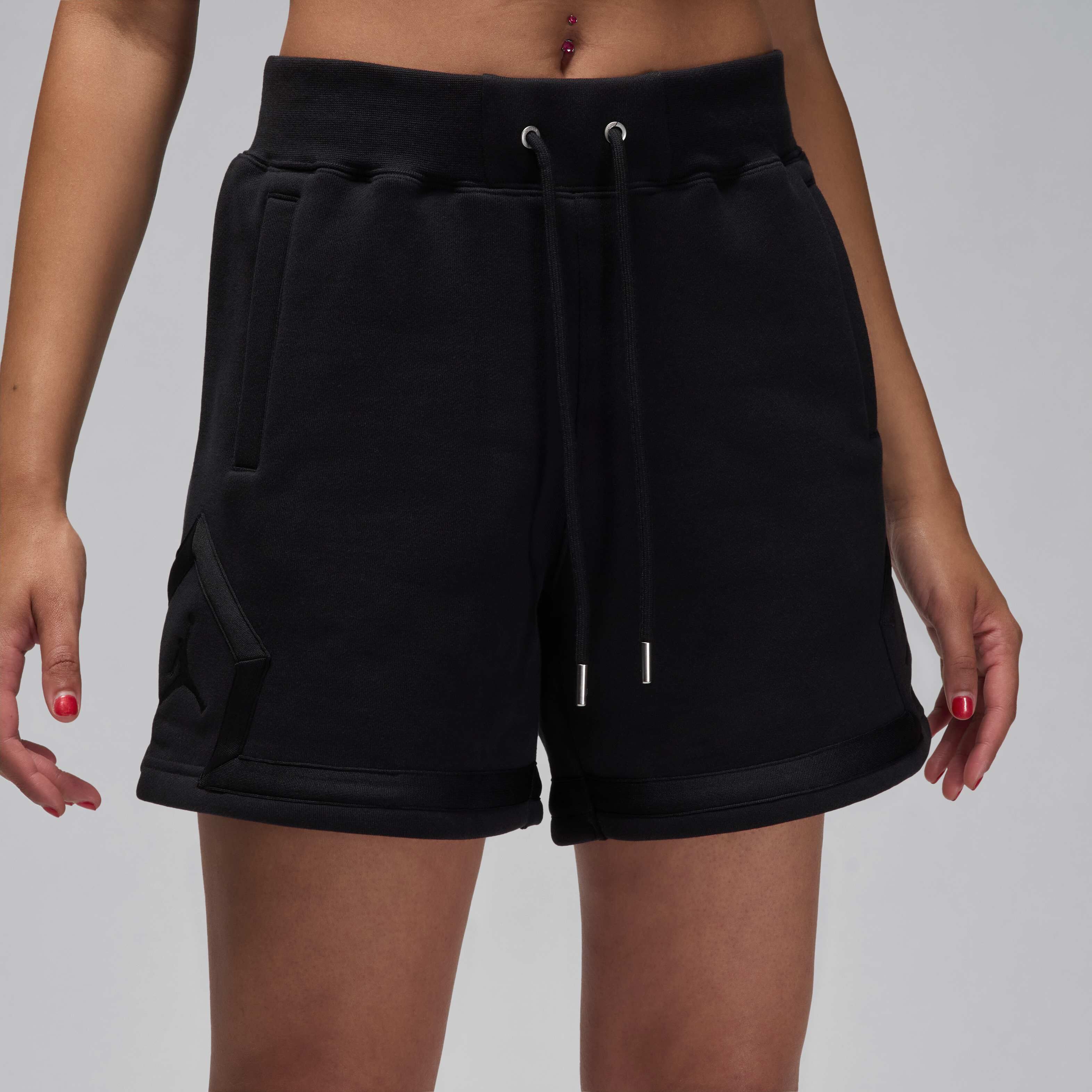 Buy Jordan Flight Fleece Women's Diamond Shorts - Black/Off