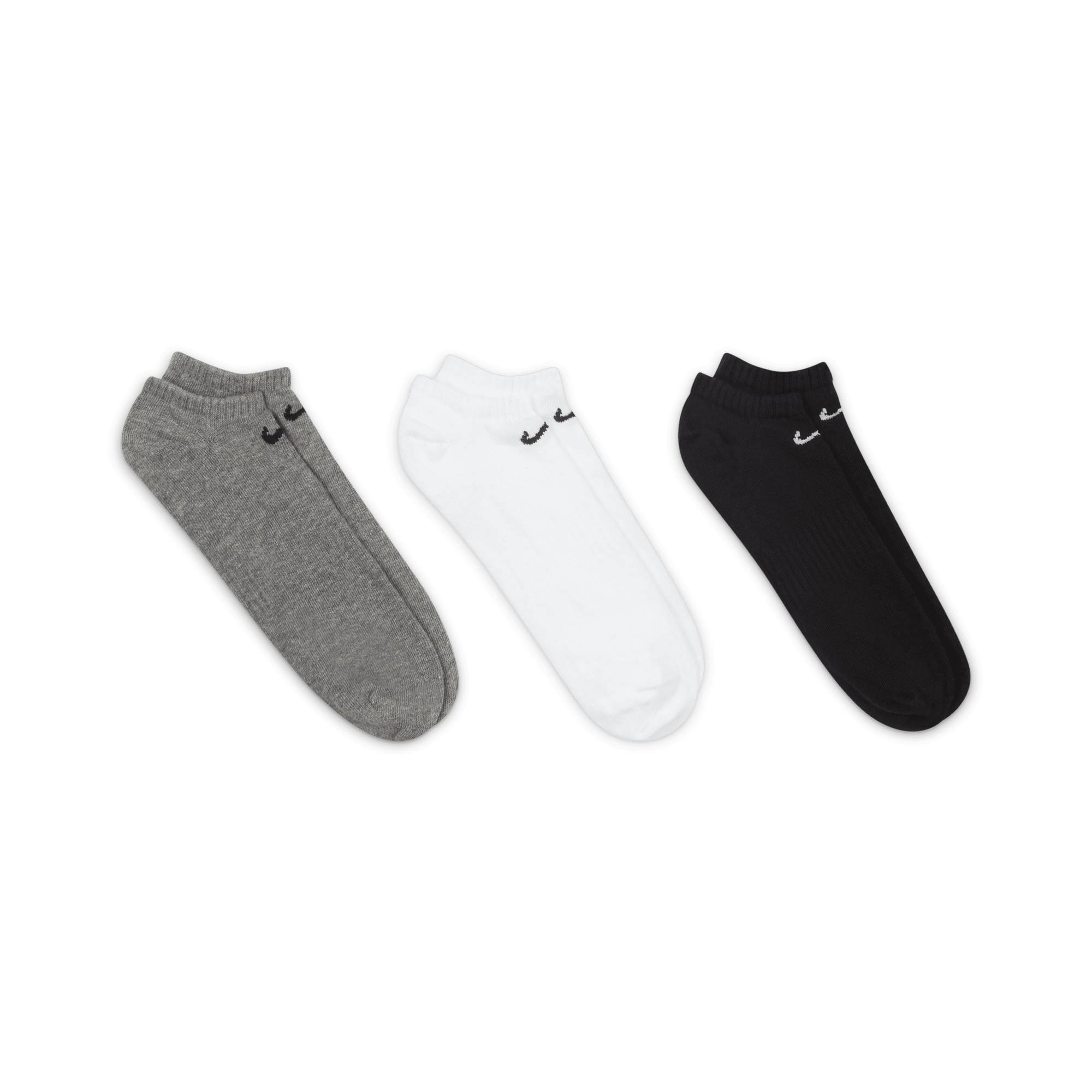 Shop Everyday Lightweight NoShow Socks (3 Pairs) Nike UAE