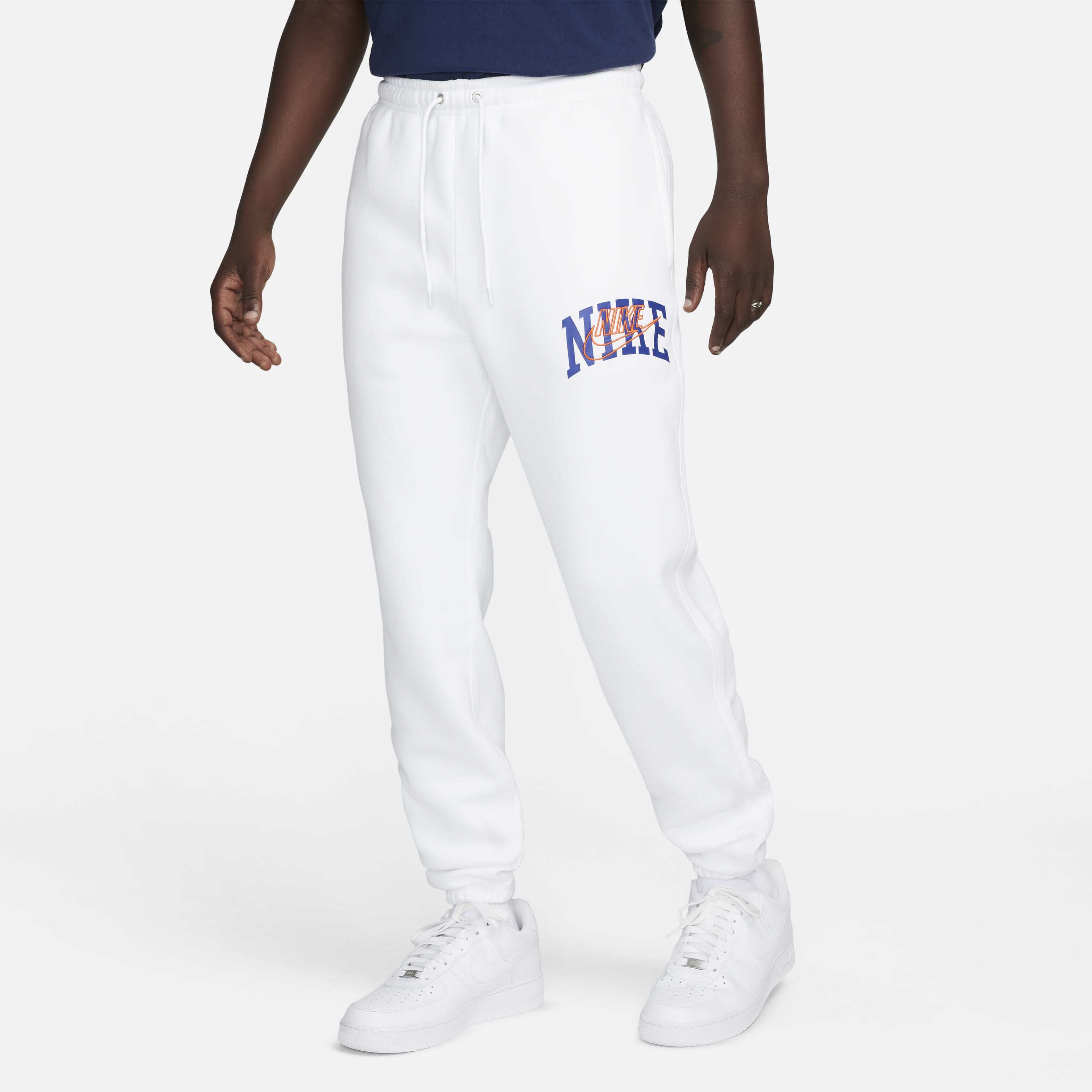 Nike mens sportswear club fleece cuffed pants deals