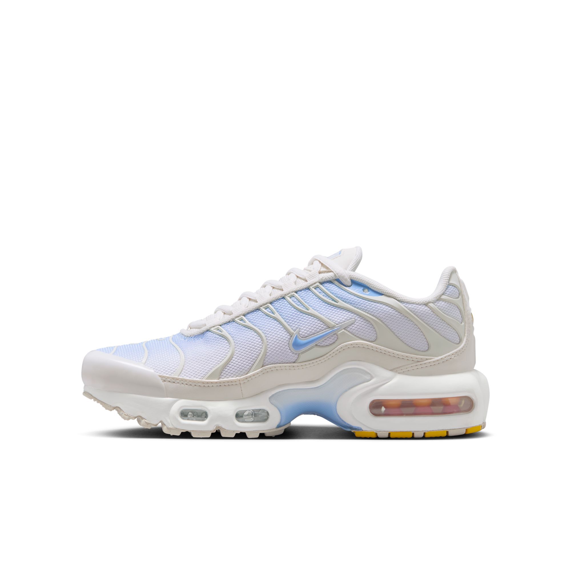 Yellow air max plus grade school cheap