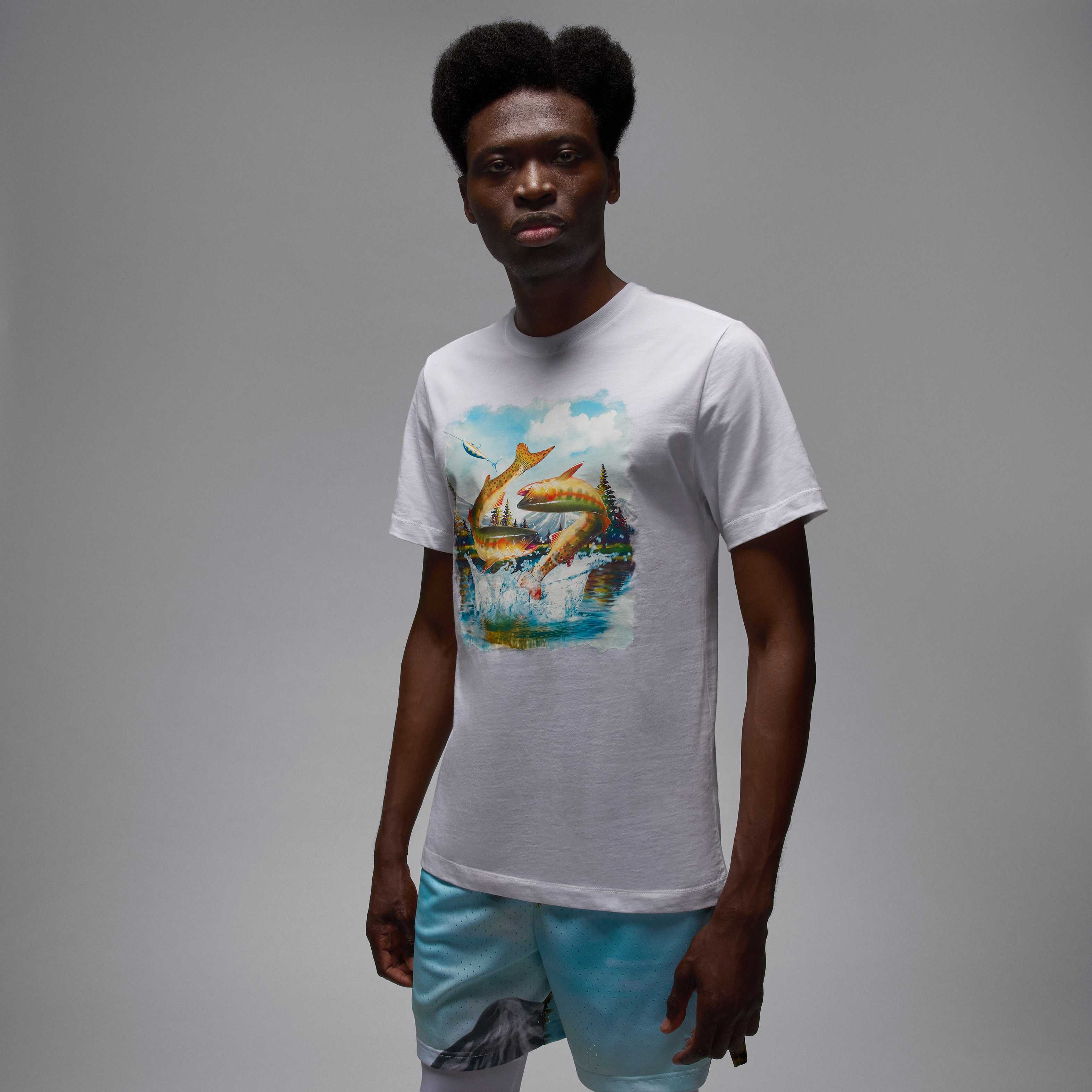Tシャツ・カットソー Nike luka men t shirt HJ2408-100 Luka Men's T-Shirt. Nike CA