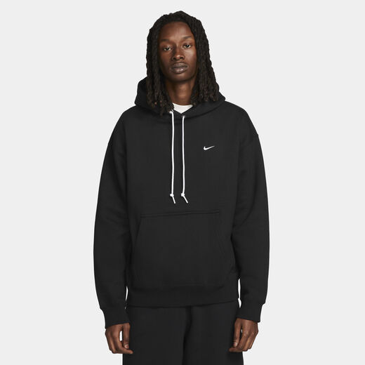 Hoodies & Sweatshirts-Nike, Nike Solo Swoosh, Men's Fleece Pullover Hoodie