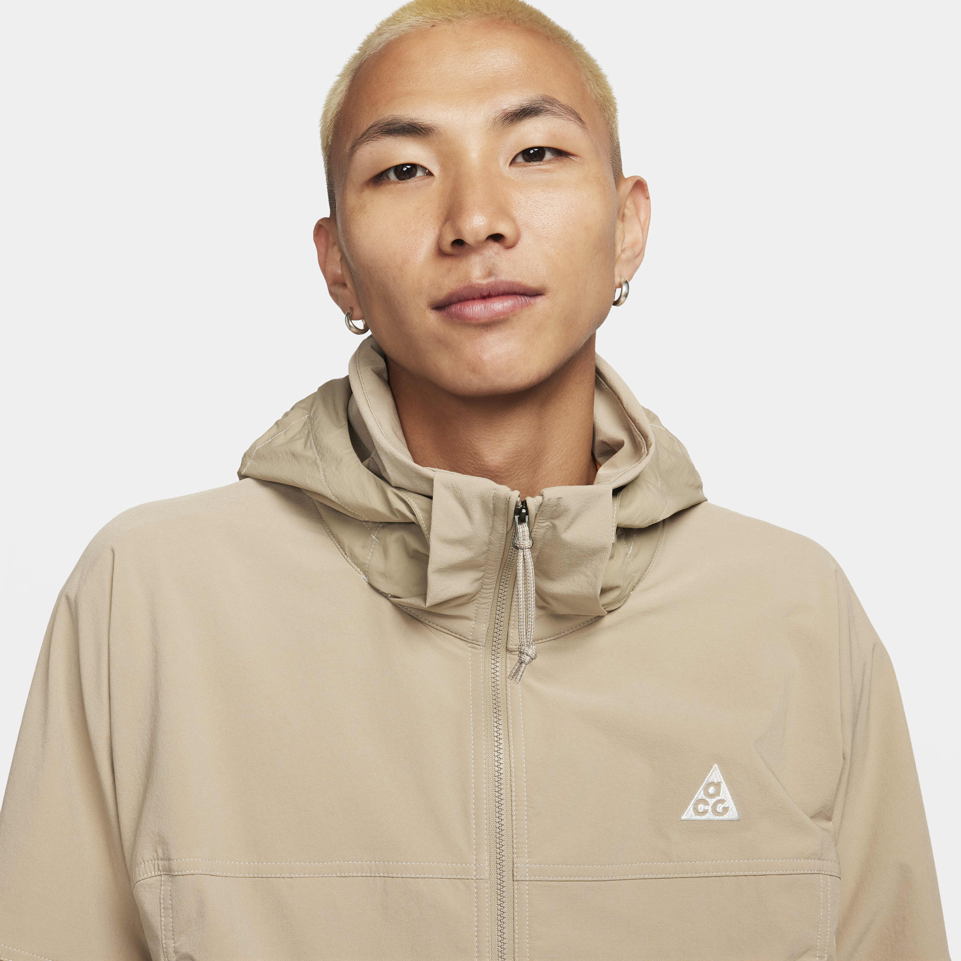 パーカー・フーディ Nike ACG Sun Farer Jacket Khaki Summit White - Asia Jackets Nike ACG 