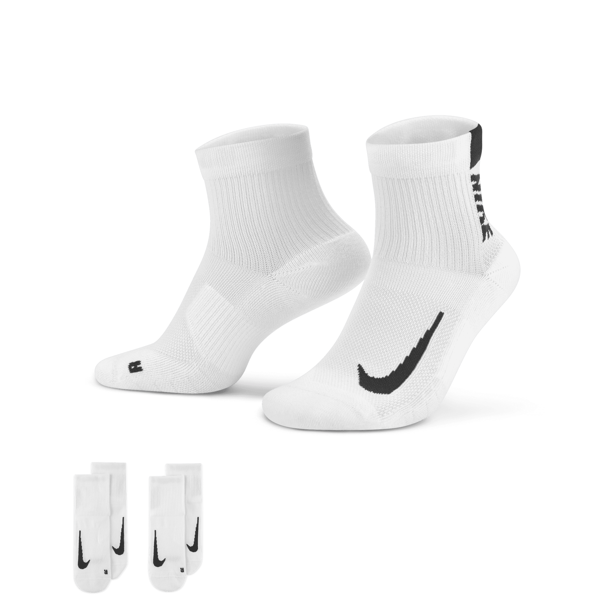 Shop Multiplier Running Ankle Socks (2 Pairs) | Nike UAE
