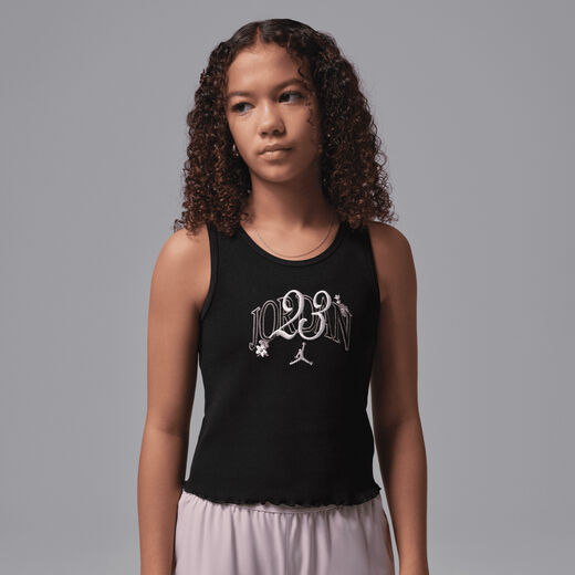 Jordan Sleeveless Tank Tops-JRDN, Jordan, Big Kids' Flower of Friendship Tank