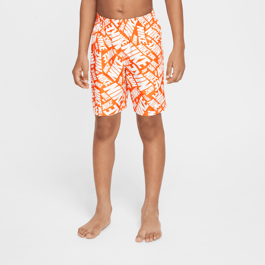 Kids' Swimwear-Nike Swim, Nike Swim Breaker, Big Kids' (Boys') 7" Brief-Lined Volley Shorts