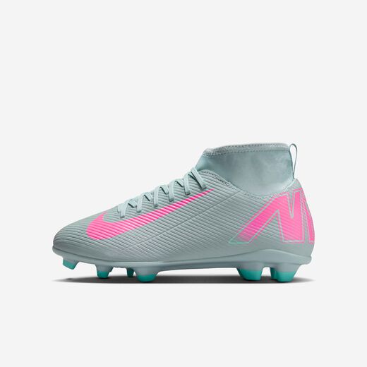 Kids' Football Shoes Sale-Nike, Nike Jr. Mercurial Superfly 10 Club, Younger/Older Kids' Multi-Ground High-Top Football Boot