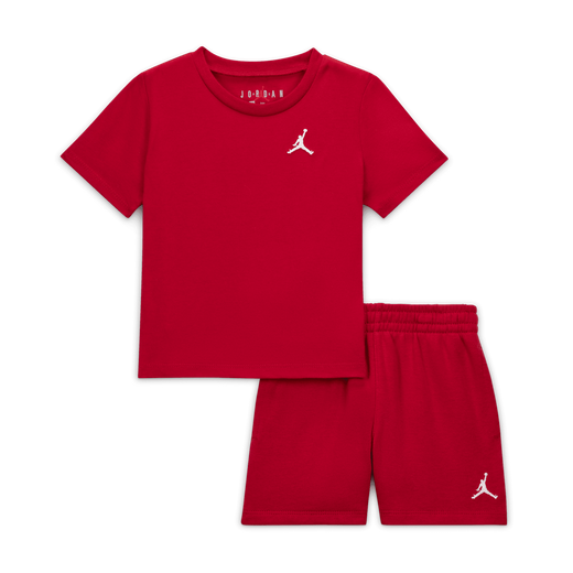 Bodysuit-JRDN, Jordan Brooklyn Essentials, Baby (12-24M) 2-Piece French Terry Shorts Set