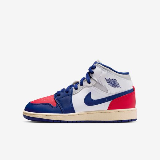 Kids' Jordan Shoes Sale-JRDN, Air Jordan 1 Mid 'USA', Older Kids' Shoes