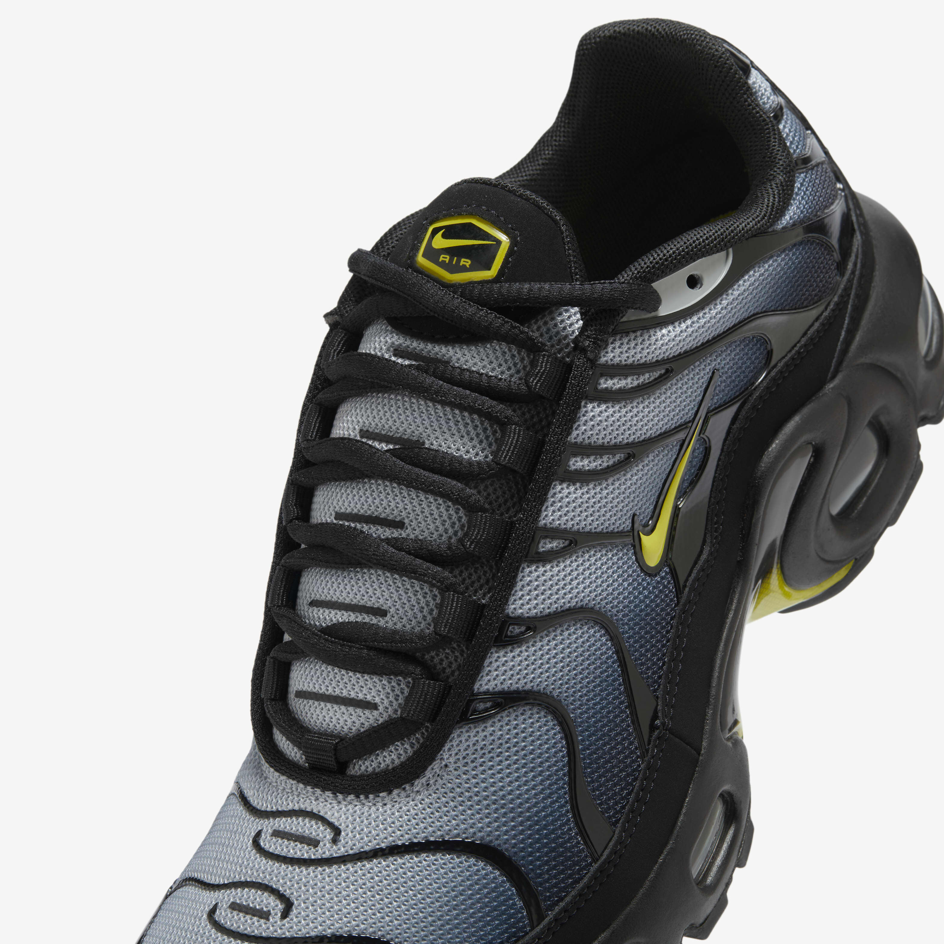 Yellow air max plus grade school cheap
