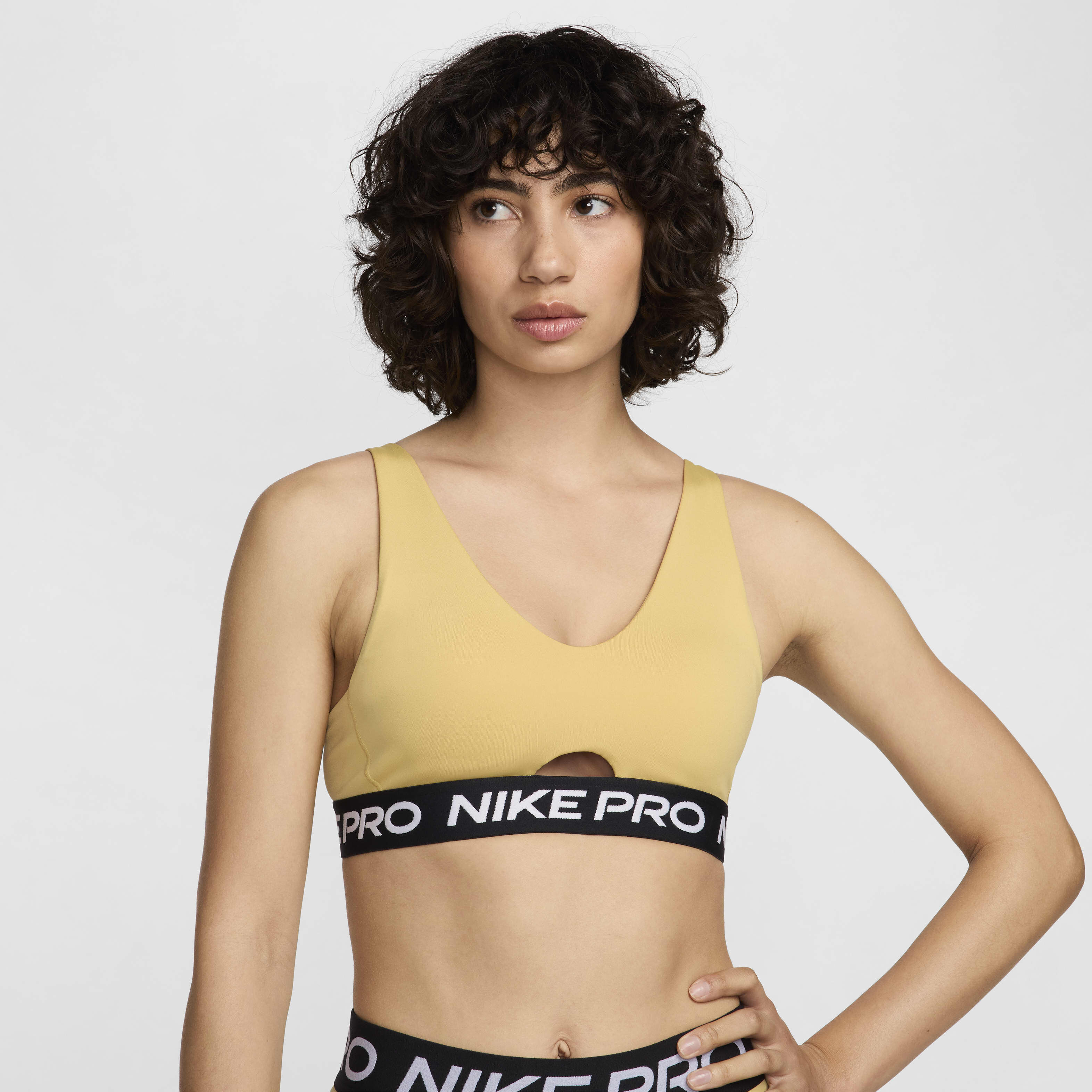 Blue nike sports bra hotsell