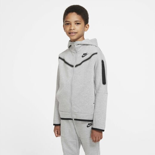 Mini Me Hoodies & Sweatshirts-Nike, Nike Sportswear Tech Fleece, Older Kids' (Boys') Full-Zip Hoodie