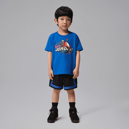 بدلات جري-جوردن, جوردن سوبر سبلاش, طقم شورت تيك من قطعتين للأطفال حديثي المشي