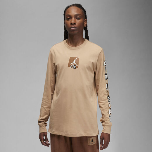 T-Shirts & Tops-JRDN, Jordan Brand, Men's Graphic Long-Sleeve T-Shirt