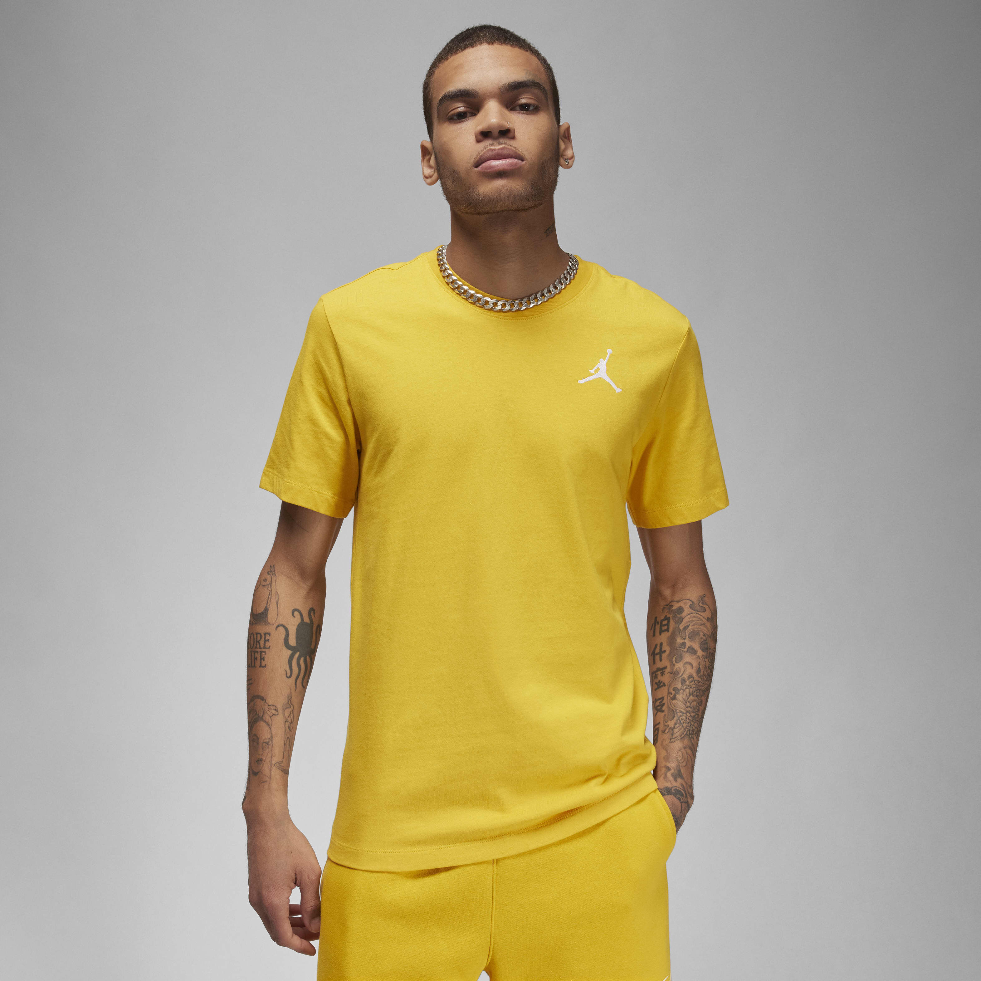 Yellow jordan shirt clearance