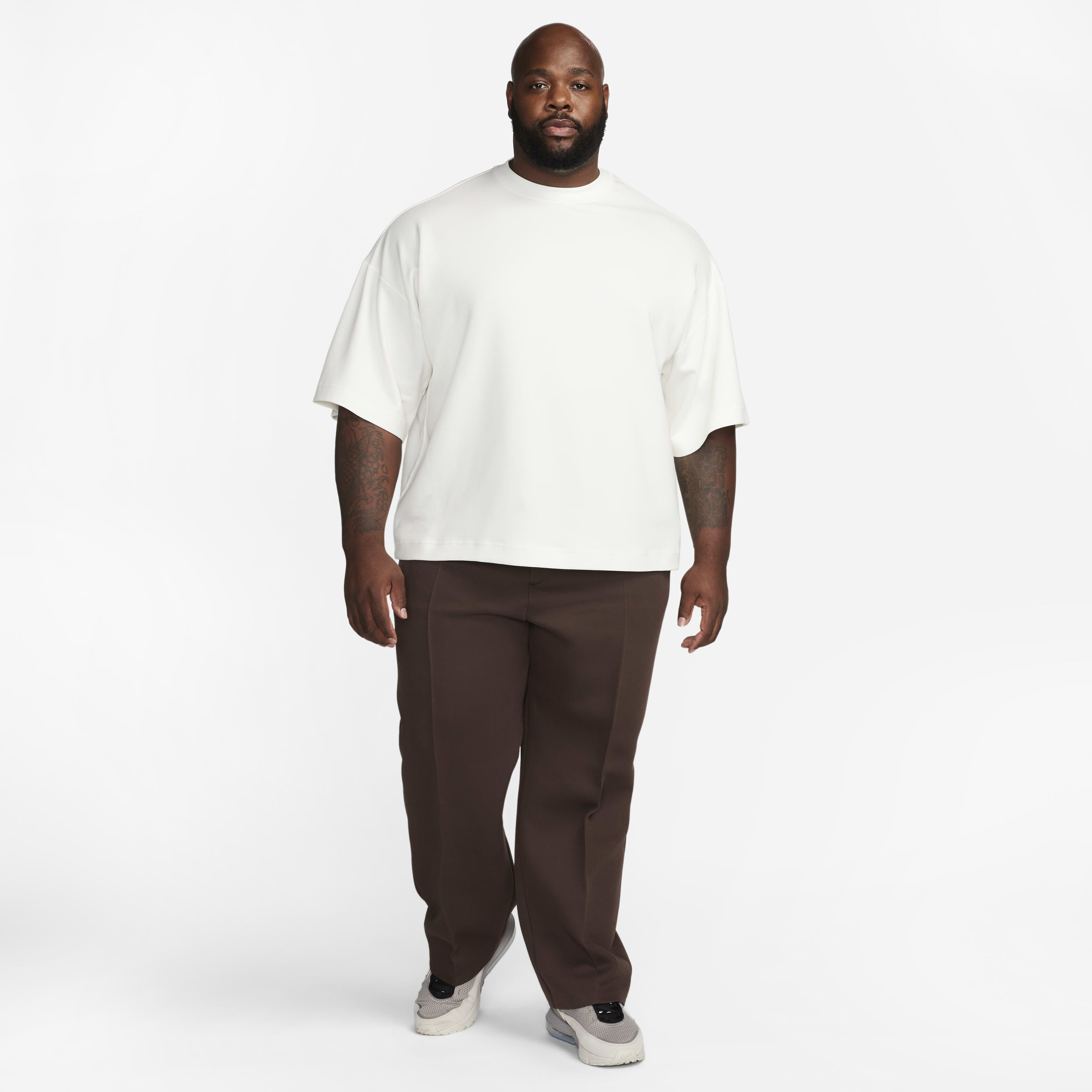Buy Nike Sportswear Tech Fleece Re Imagined Men s Loose Fit Open Hem Tracksuit Bottoms Nike UAE Official