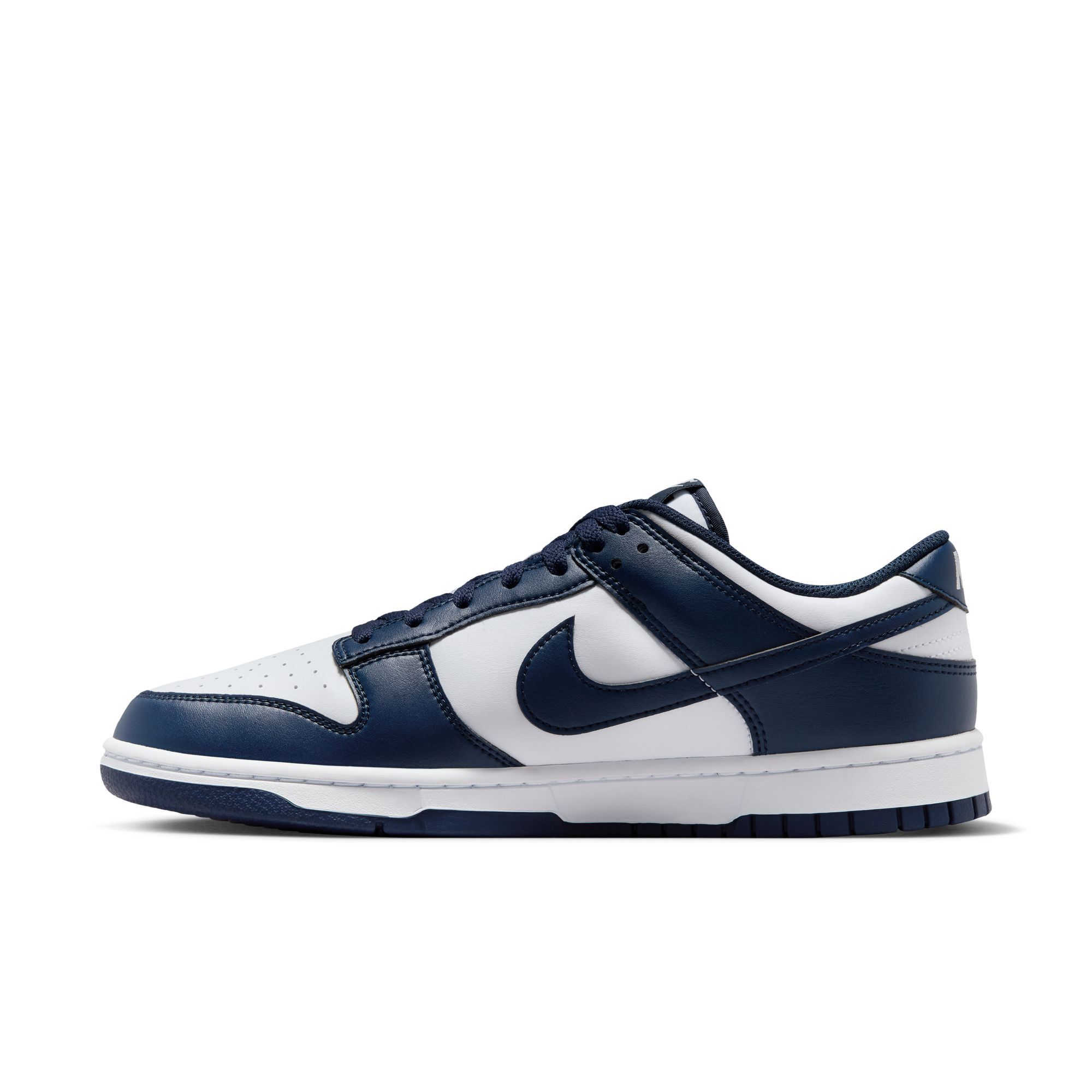 Buy Nike Dunk Low Retro Men s Shoes White White Midnight Navy Nike UAE Official