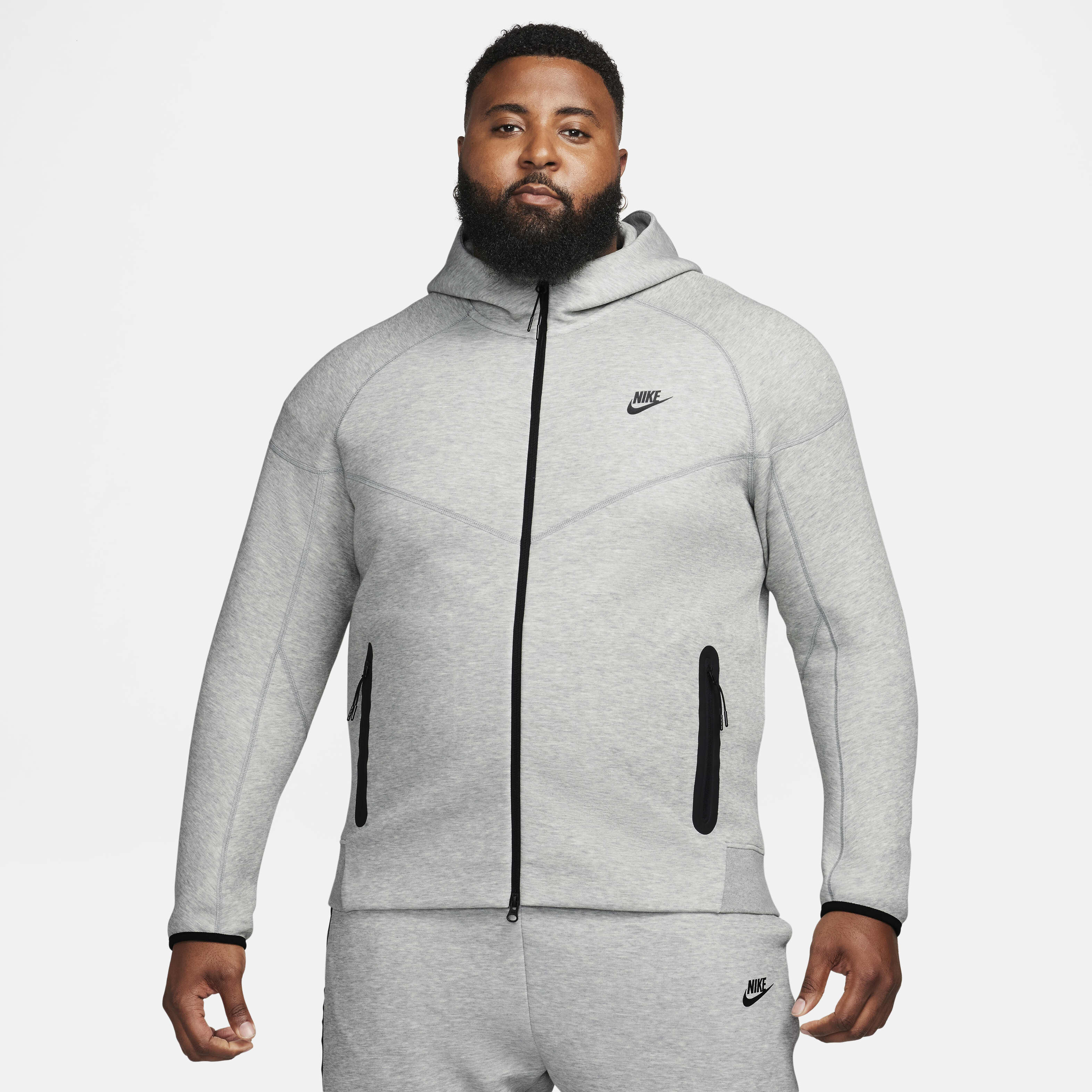 Nike tech tracksuit mens grey outlet
