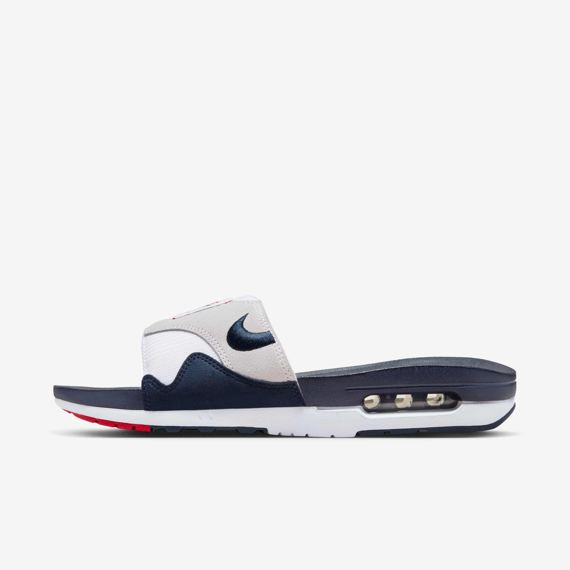 Buy Air Max 1 Slides Men's Slides - White/Light Neutral Grey