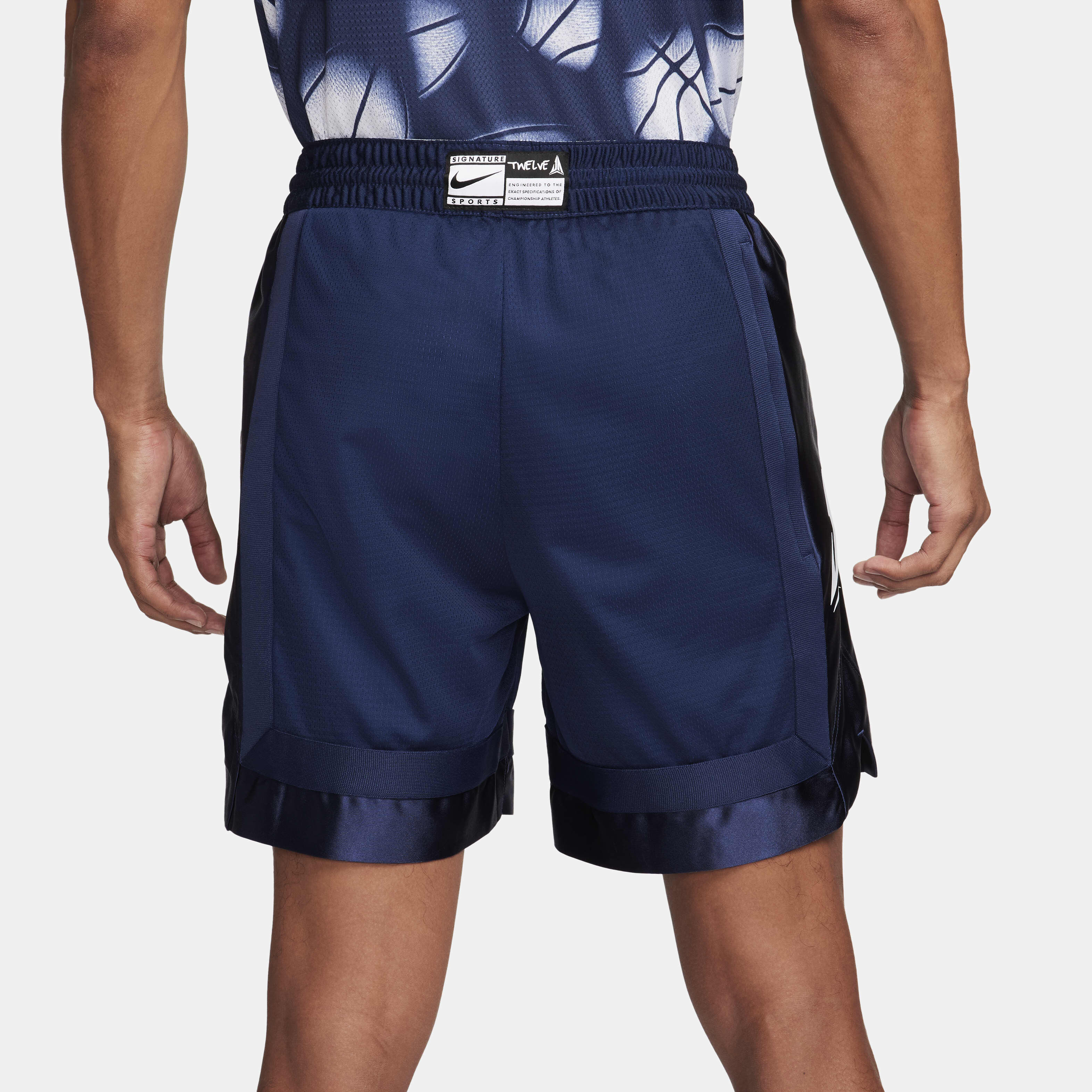 Navy dri fit shorts discount