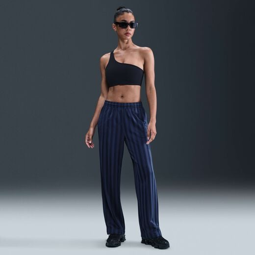 Women's Tracksuits-Nike, Nike Sportswear, Women's Mid-Rise Loose Jacquard Striped Tracksuit Bottoms Women's Tracksuits-Nike, Nike Sportswear, Women's Mid-Rise Loose Jacquard Striped Tracksuit Bottoms