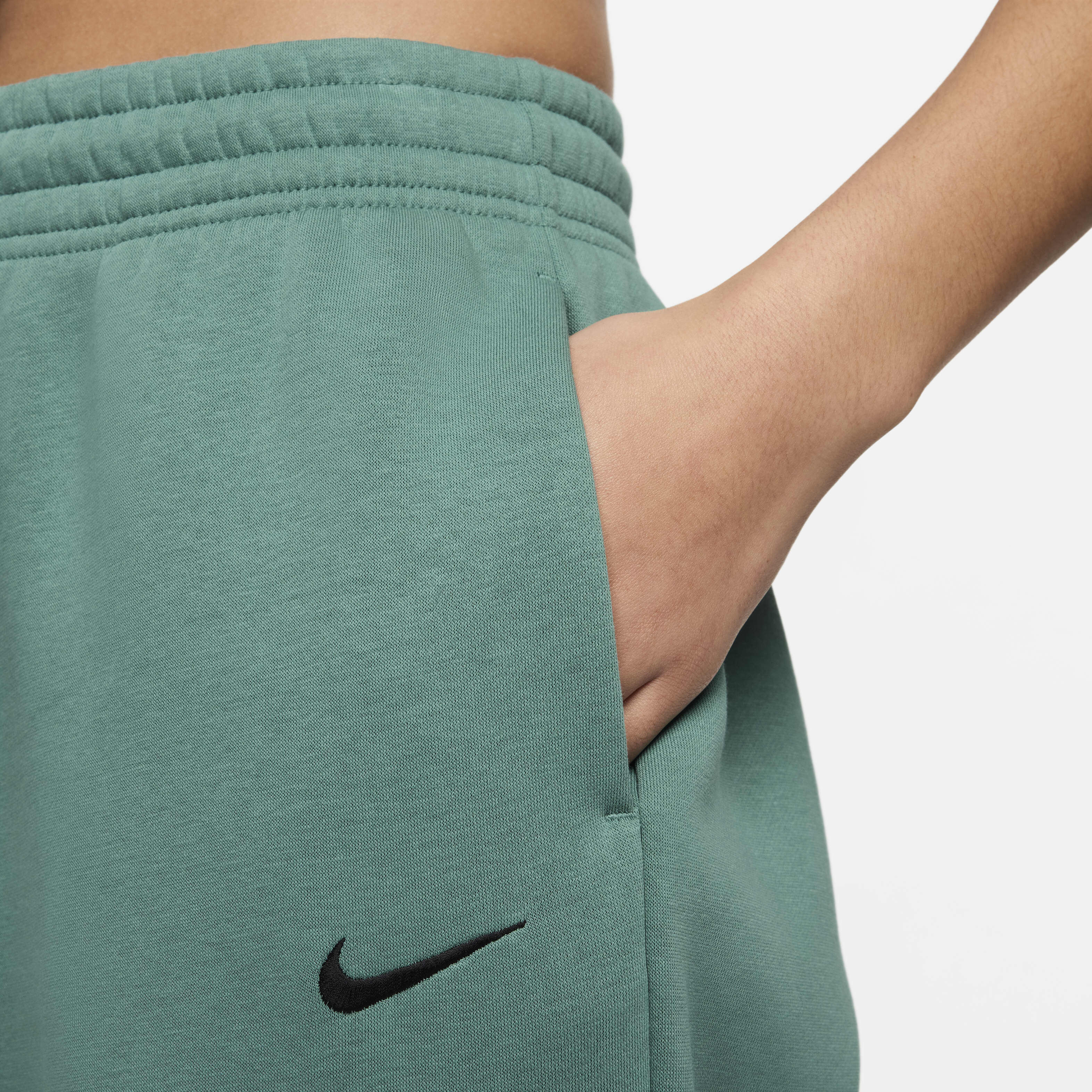 Buy Nike Sportswear Phoenix Fleece Women s High Waisted Oversized Tracksuit Bottoms Nike UAE Official