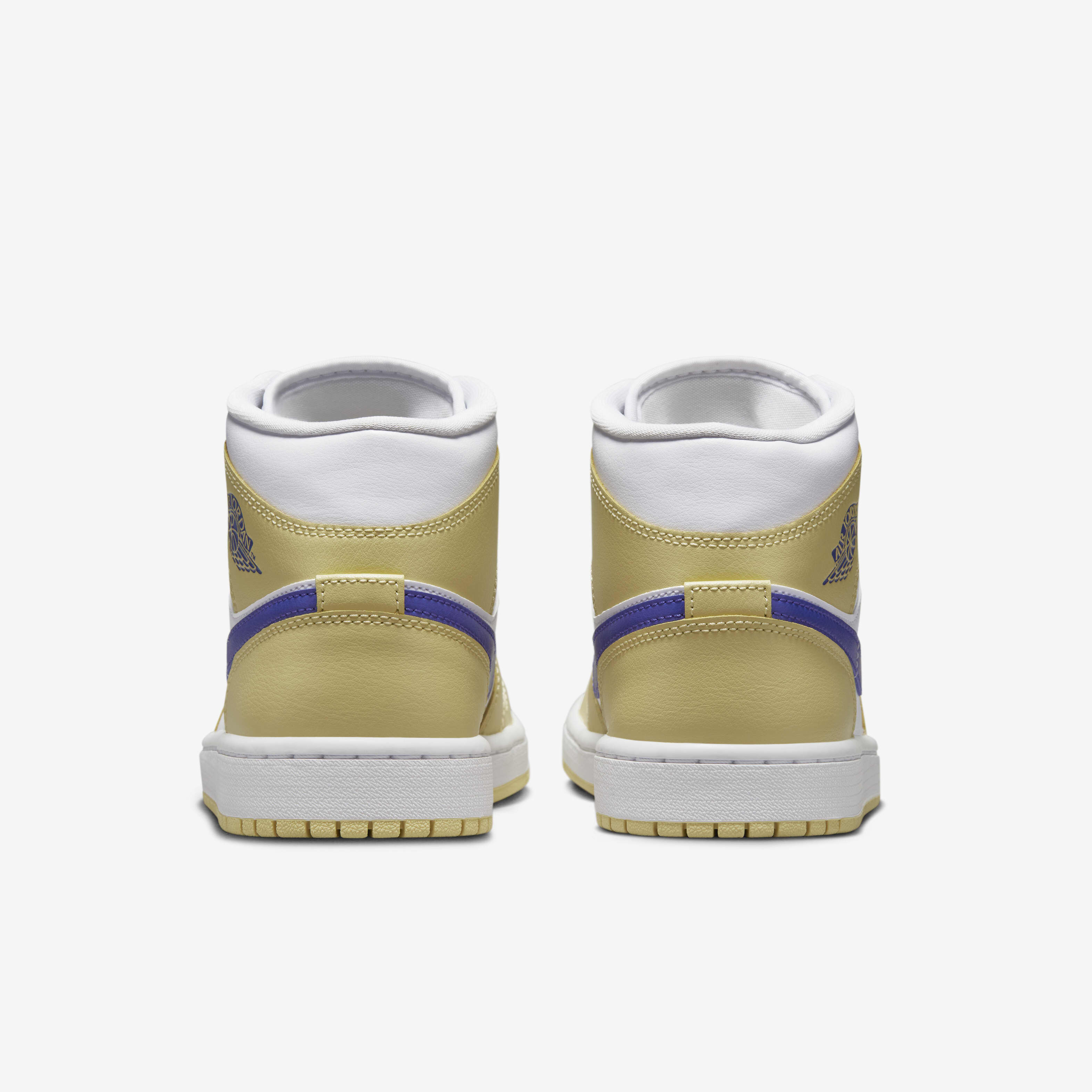 Buy Air Jordan 1 Mid Women's Shoes - Lemon Wash/White/Lapis