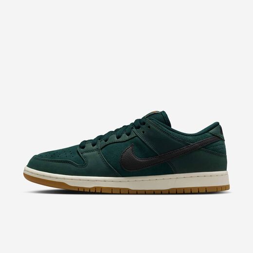 أحذية و ملابس رياضة السكيت بوردينج-نايكي, Nike SB Dunk Low Pro 'Deep Fir', حذاء التزلّج