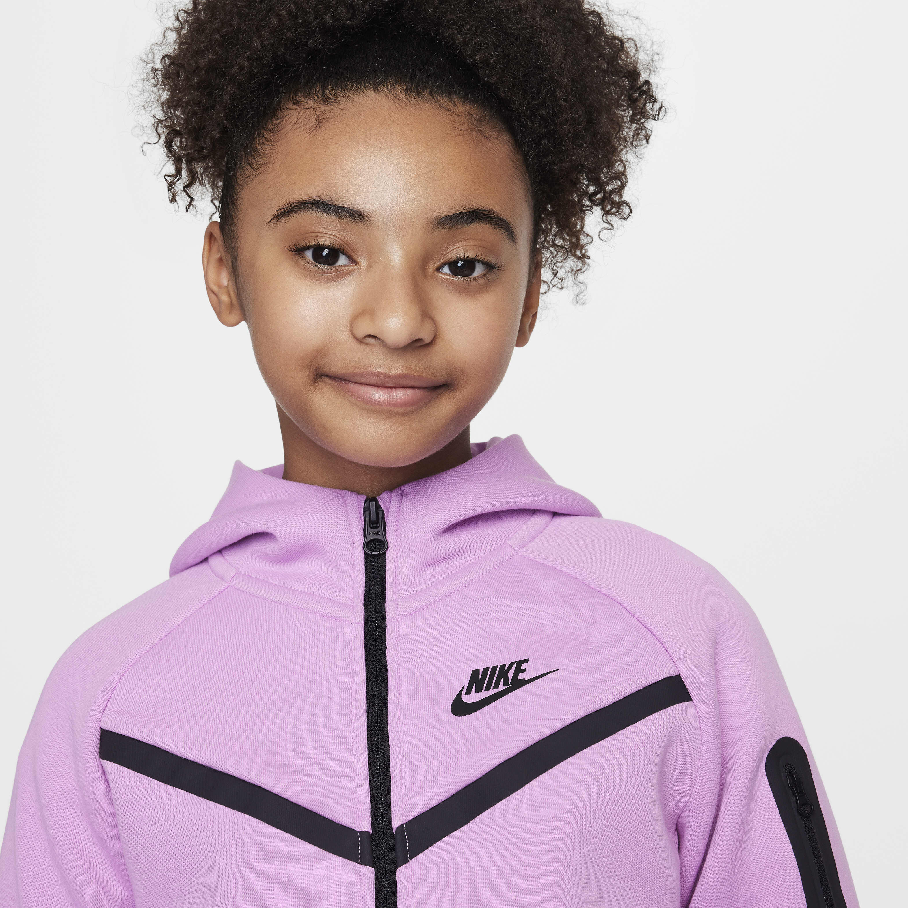 Buy Nike Sportswear Tech Fleece Older Kids Girls Full Zip Hoodie Nike UAE Official