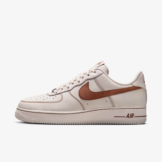 Air Force 1 Shoes-Nike, Nike Air Force 1 Low 'Ivory/Saddle Brown ', Men's Shoes