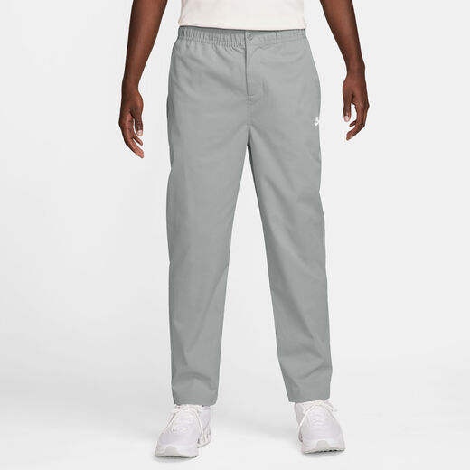 أجدد بناطيل وبناطيل شد للرجال-نايكي, نايكي كلوب, بنطال منسوج مع أرجل ضيّقة للرجال