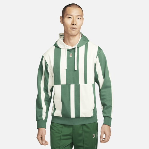 White nike top hoodie mens