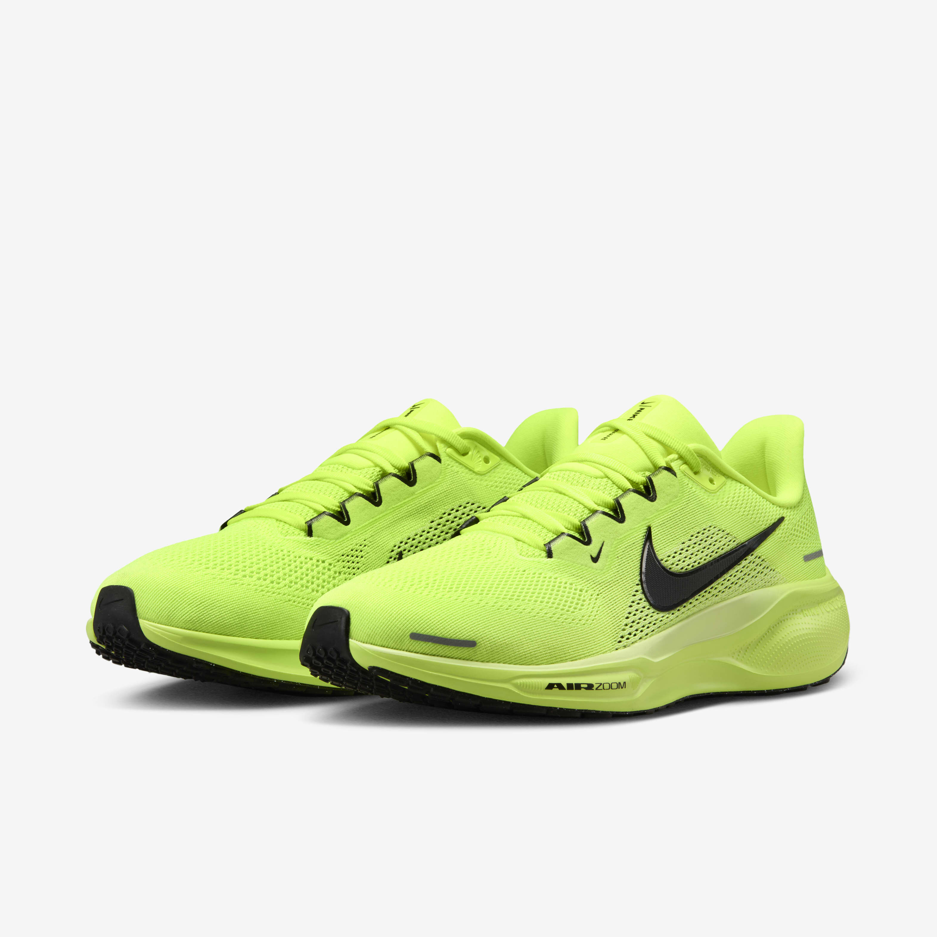 Neon yellow nike shoes mens discount