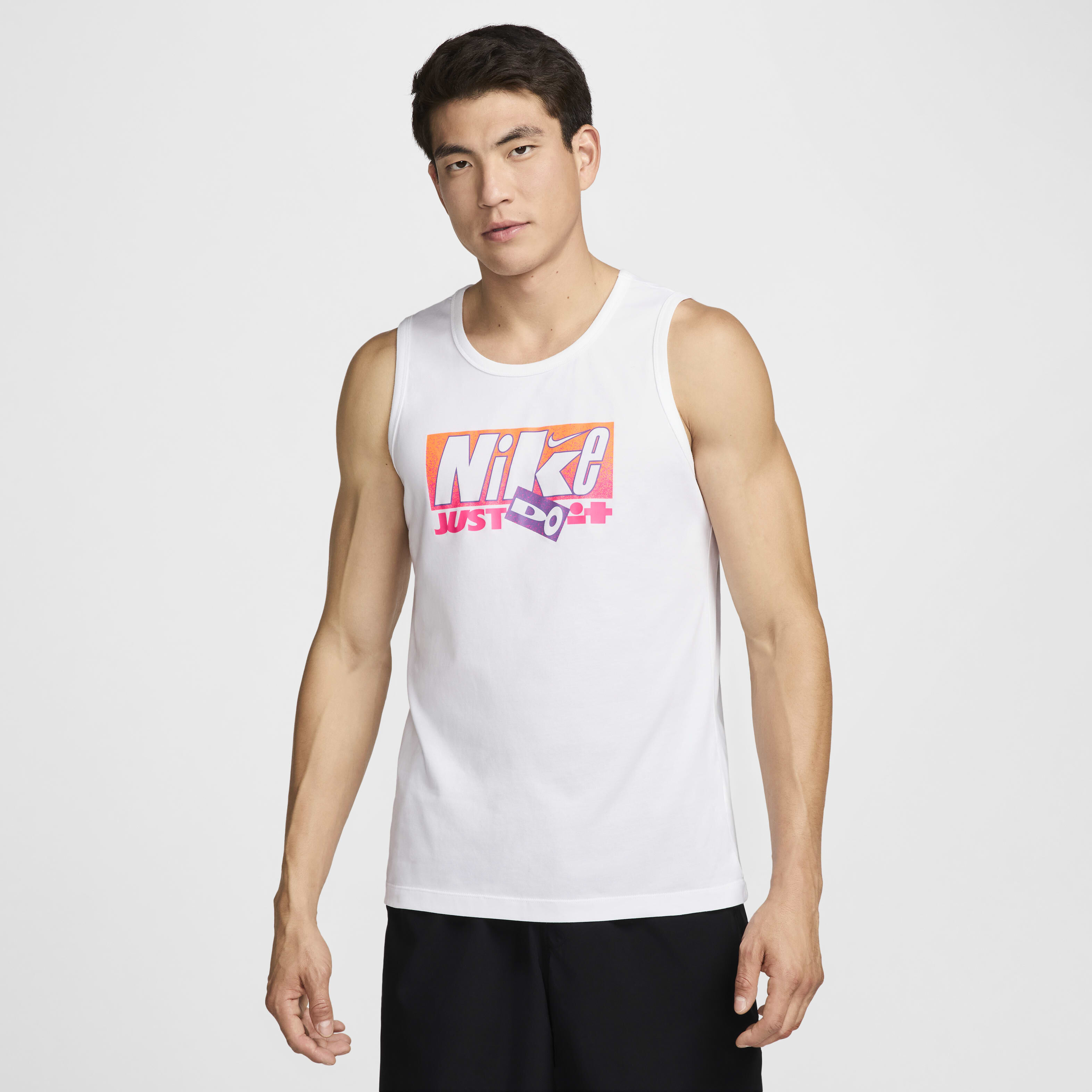 White nike gym top cheap
