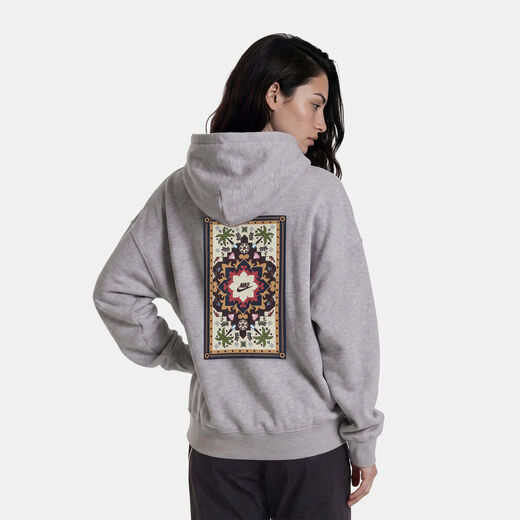 Women's Hoodies-Nike, Nike Club - Carpet, Full-Zip Fleece Hoodie
