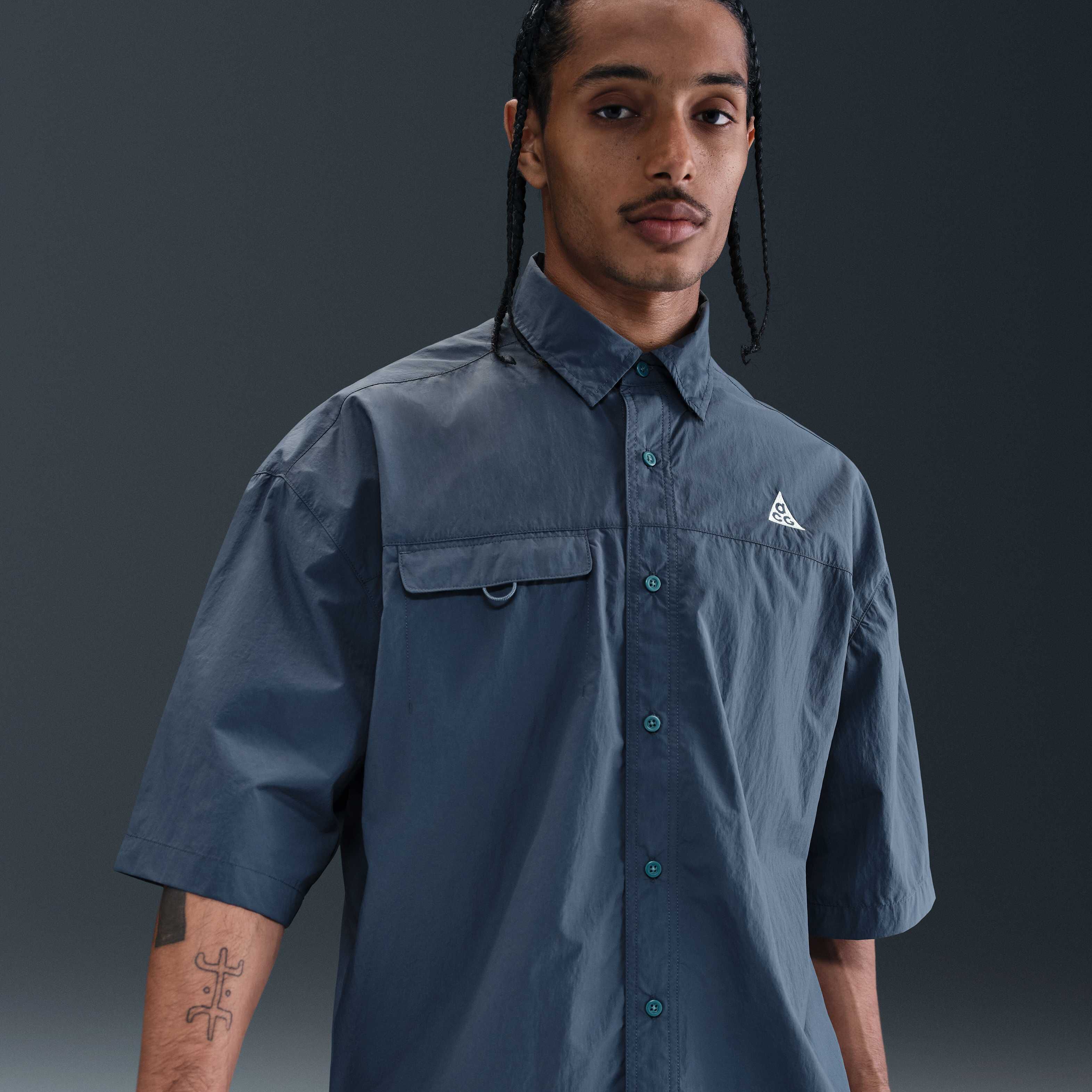 ナイキ ACG \"Orb Weaver\" UV レペル 半袖シャツ ACG Orb Weaver UV Repel Short Sleeve Shirt