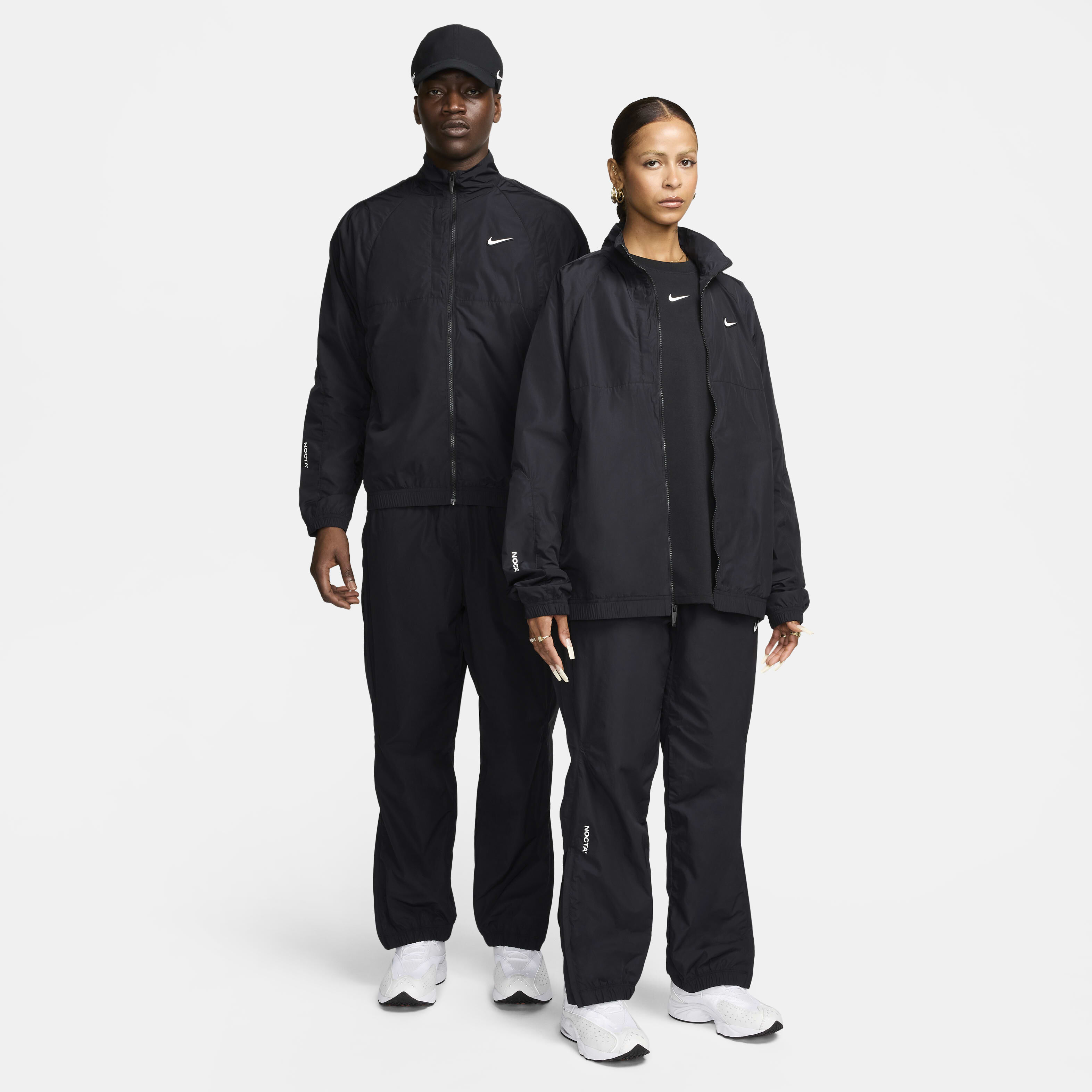 Buy NOCTA Northstar Nylon Tracksuit Jacket - Black/Black