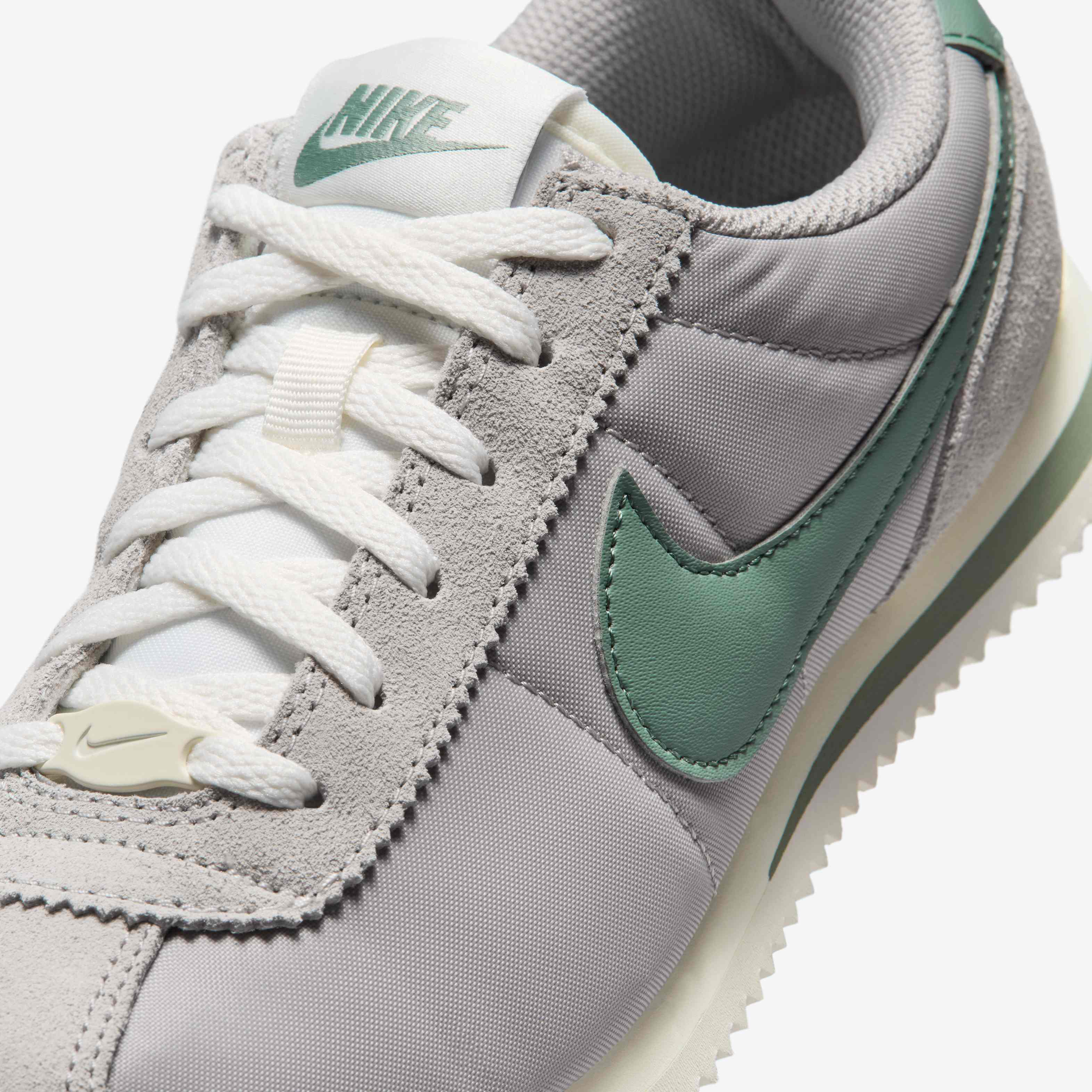 Buy Nike Cortez Textile Older Kids' Shoes College Grey/Sail/Clay