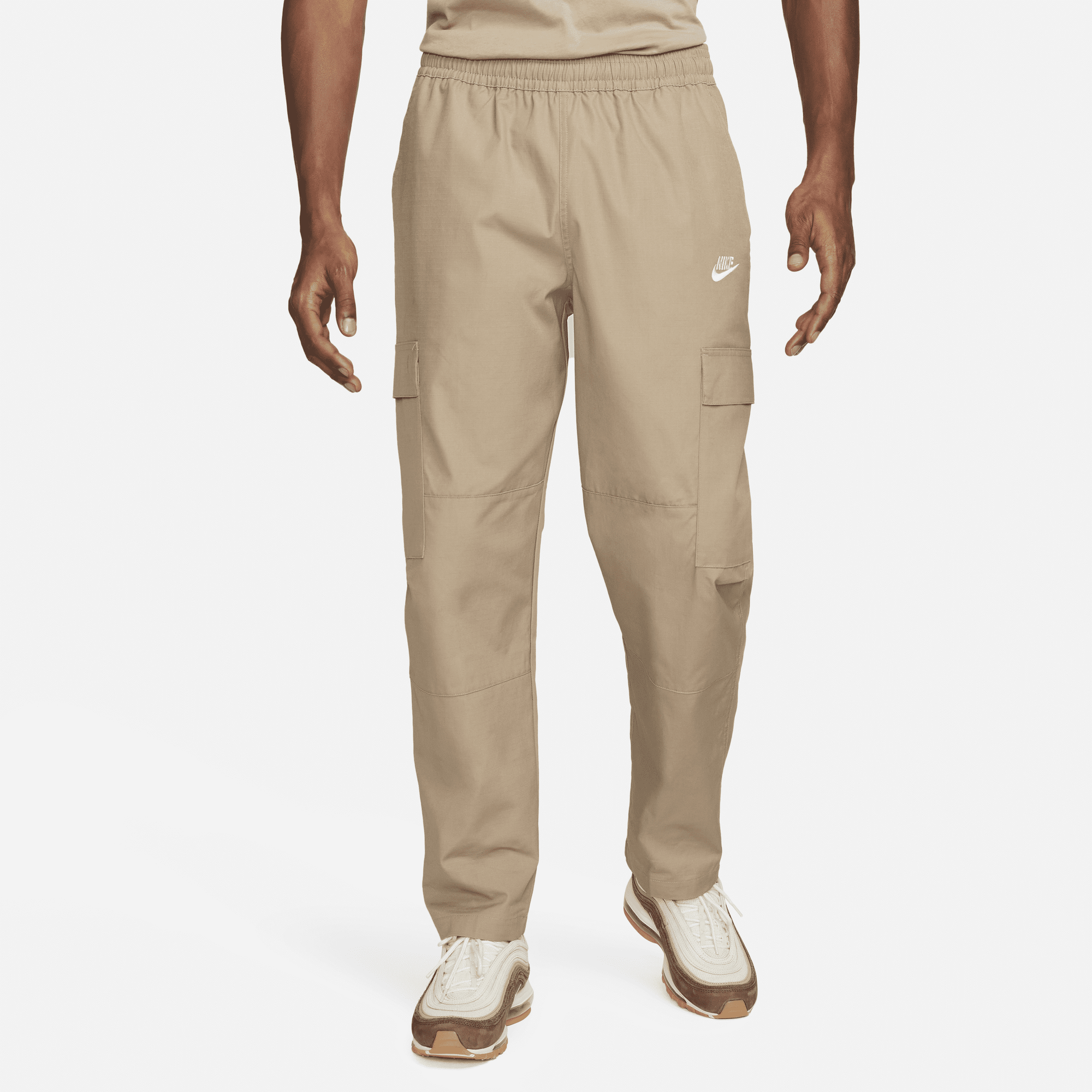 Shop Club Men s Woven Cargo Trousers Nike UAE