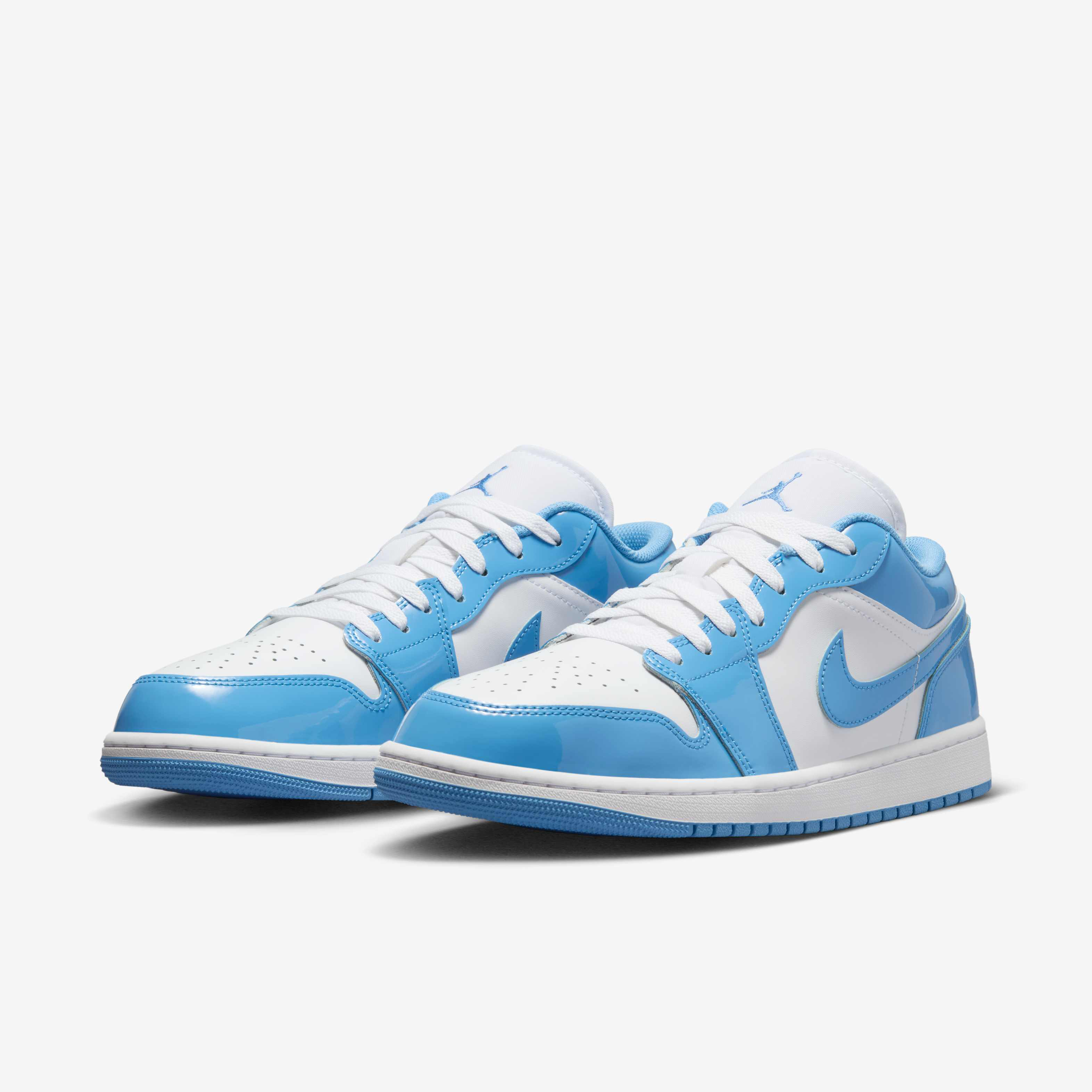 blue nike jordan 1 low