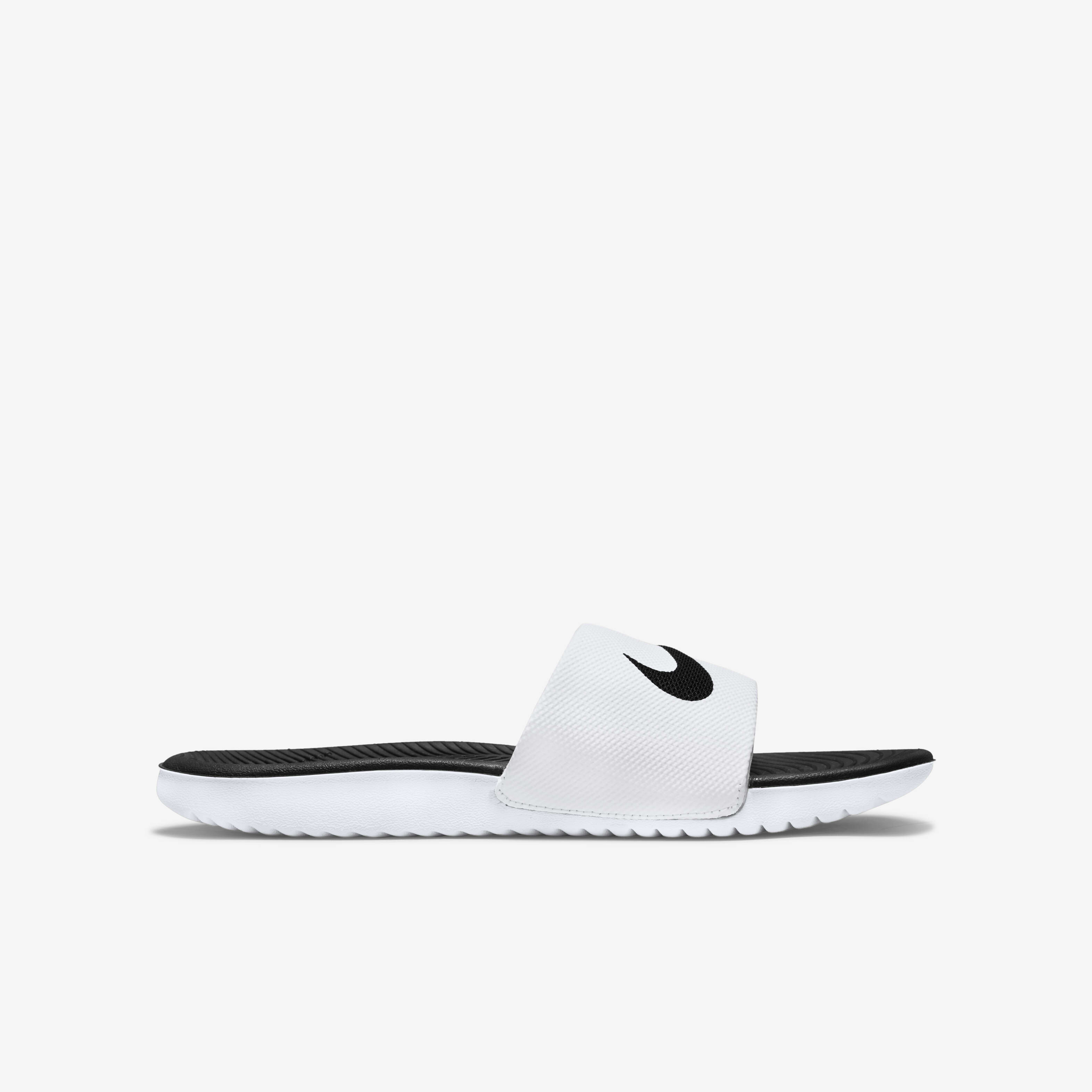 Buy Nike Kawa Younger Older Kids Slide White Black Nike UAE Official