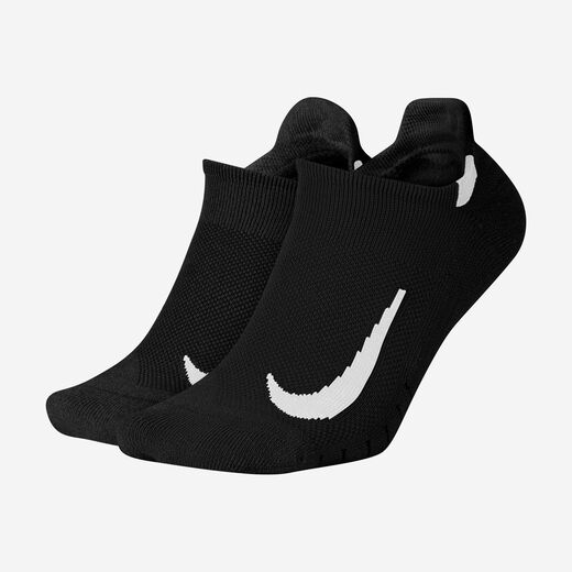 Running Socks-Nike, Nike Multiplier, Running No-Show Socks (2 Pairs)