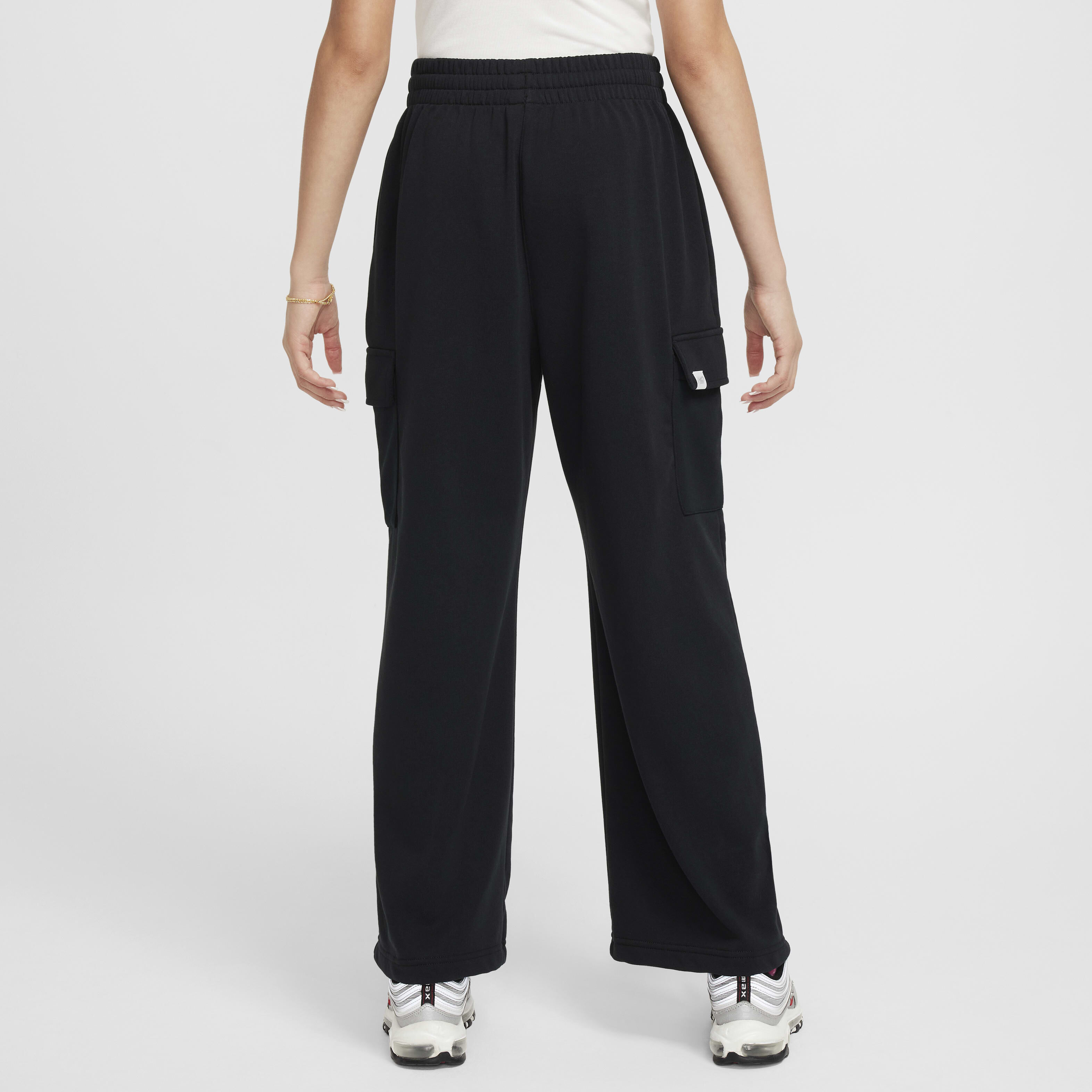 Buy Nike Sportswear Girls Dri FIT Oversized Fleece Trousers Nike UAE Official